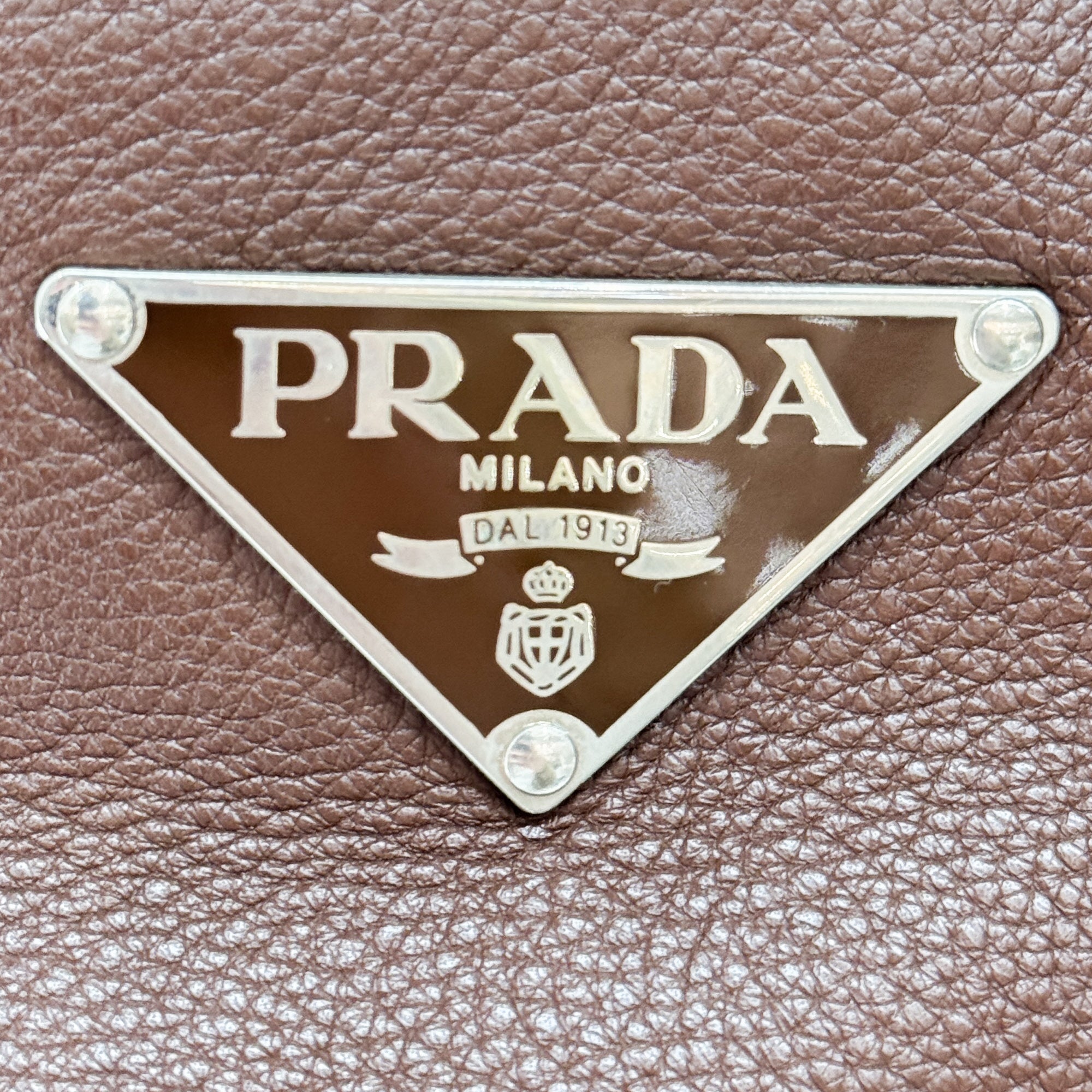 Brown Leather Shoulder Bag