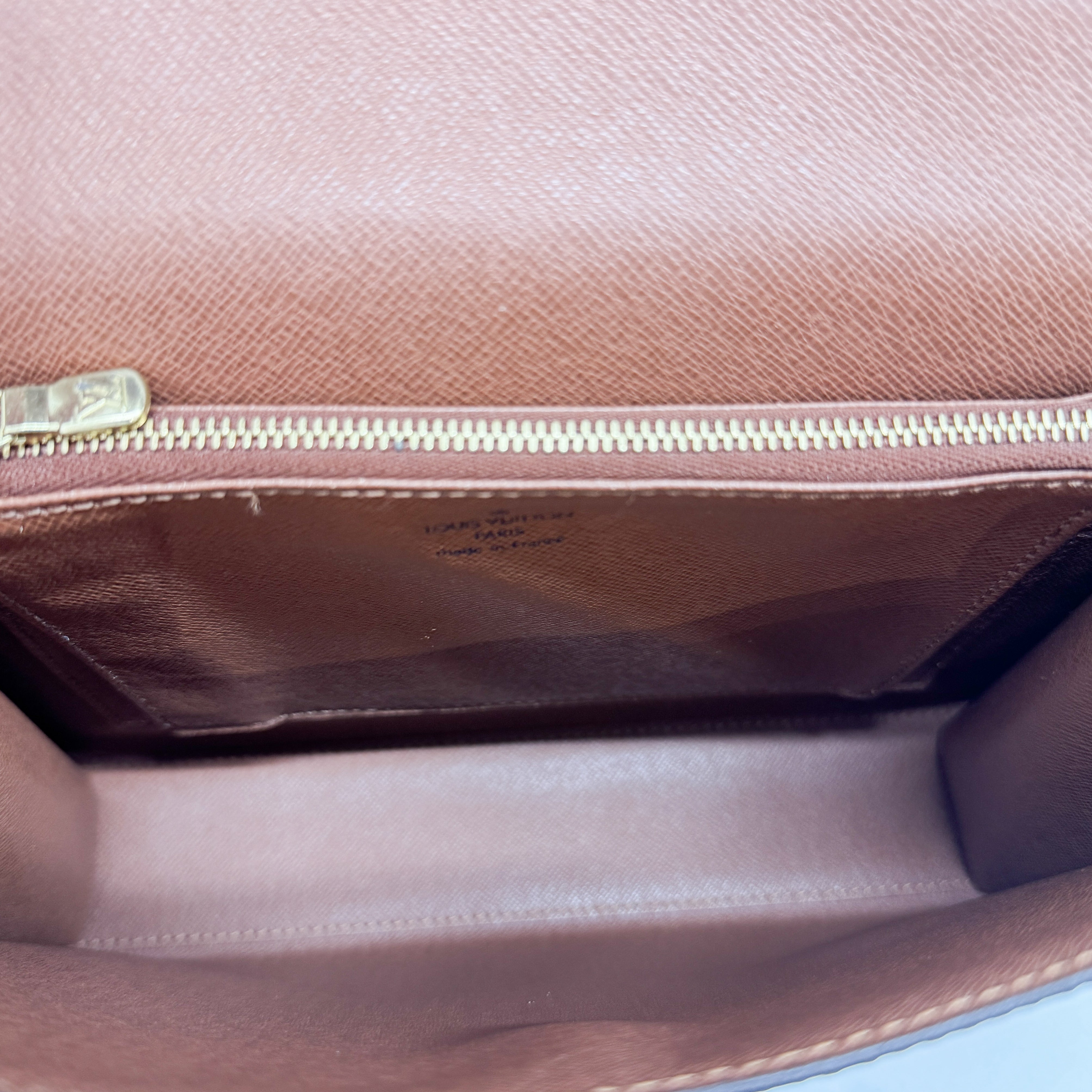 Malesherbes Brown Monogram Hand Bag