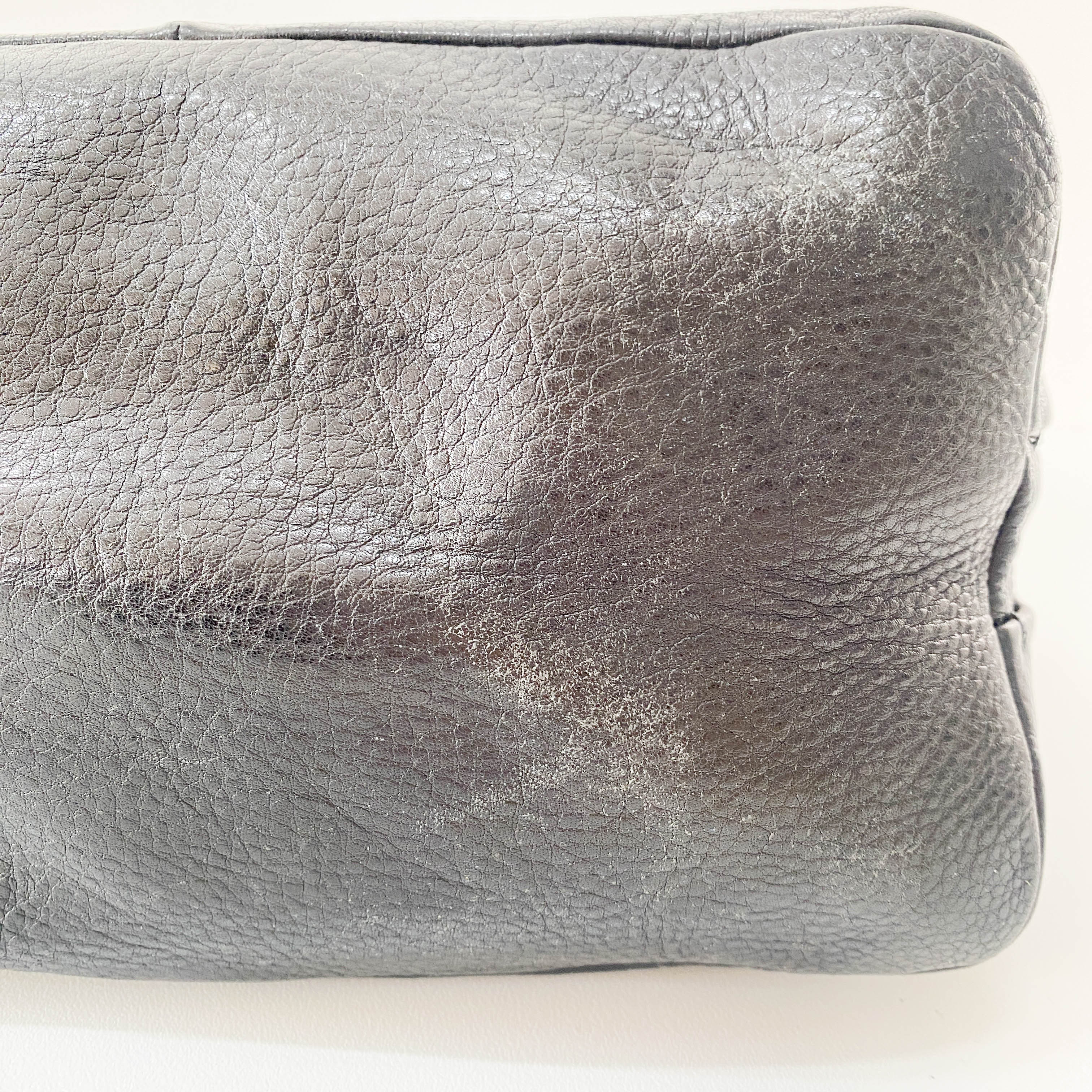 Black Leather Shoulder Bag