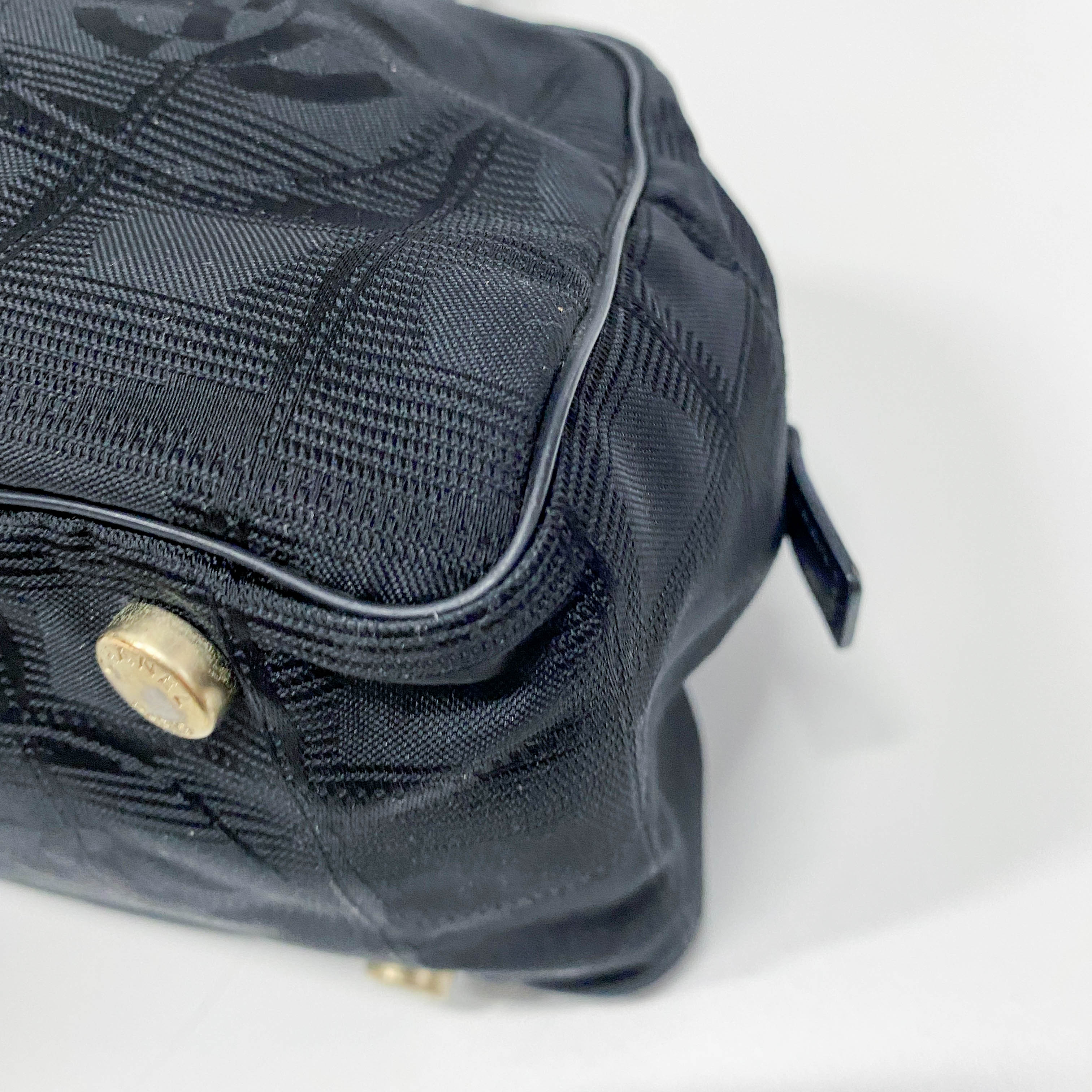 Black Nylon Shoulder Bag