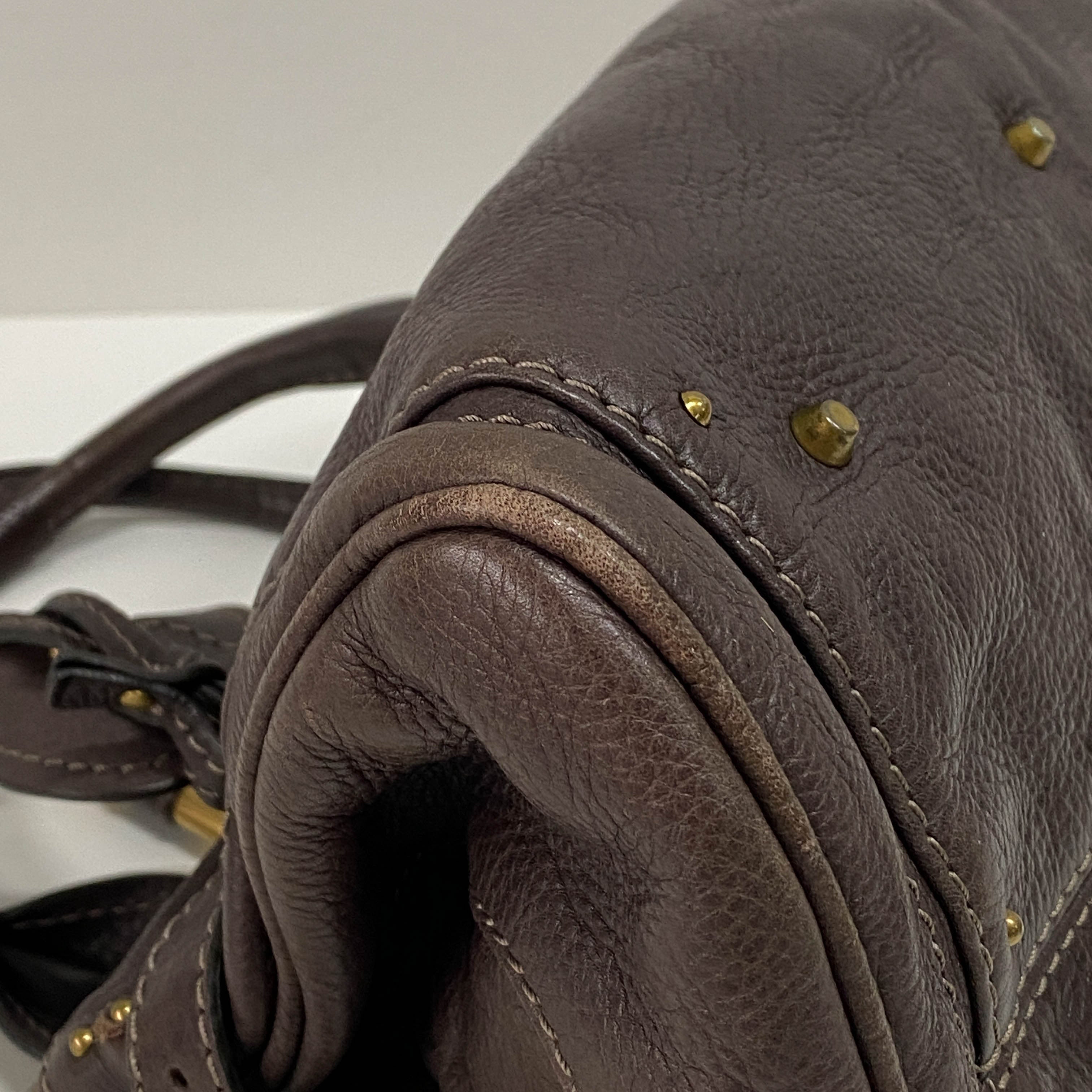 Paddington Brown Leather Handbag