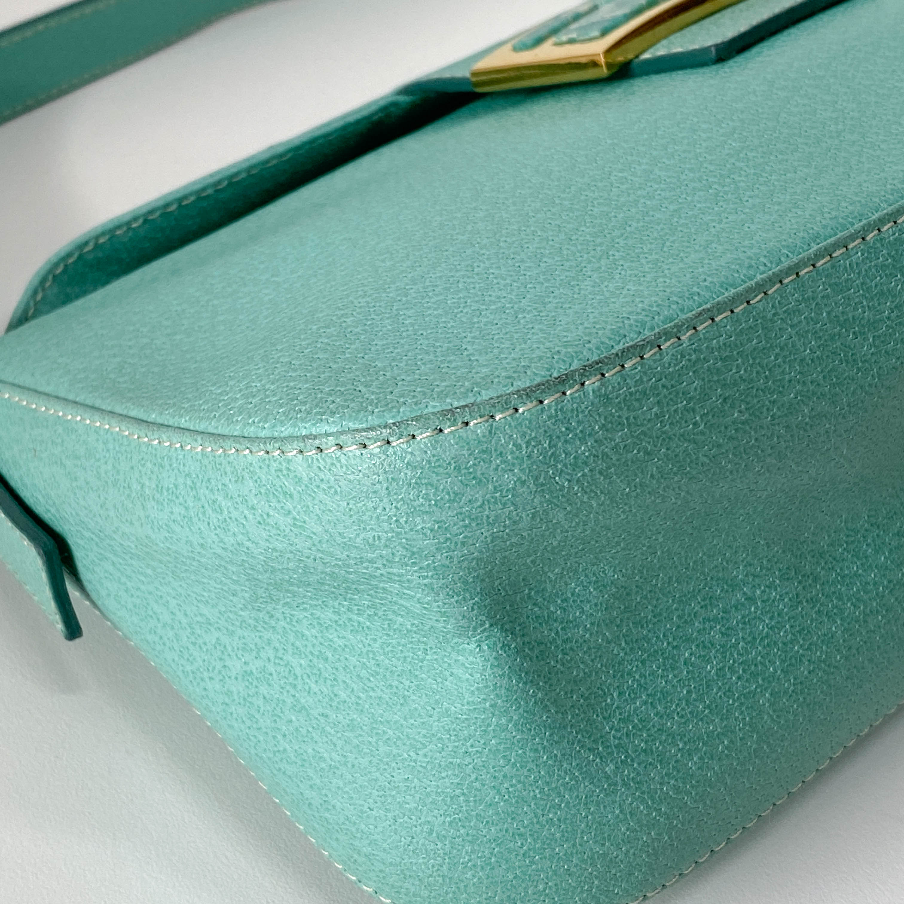 Green Leather Shoulder Bag