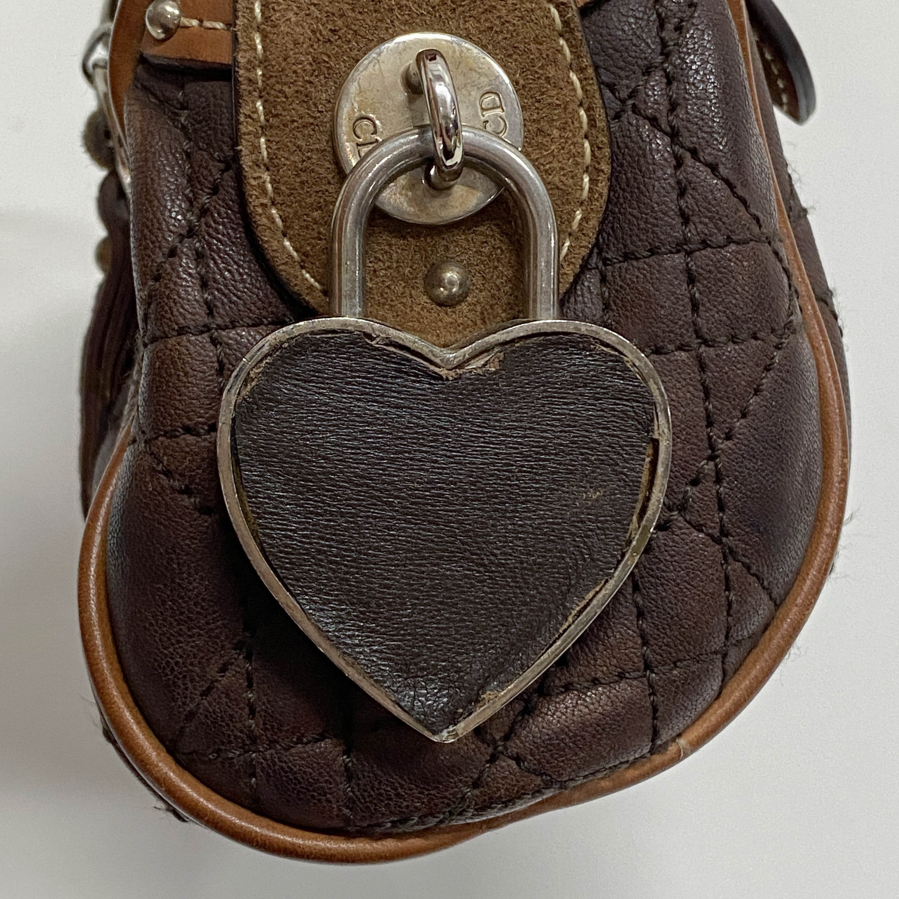 Vintage Brown Leather Hand Bag