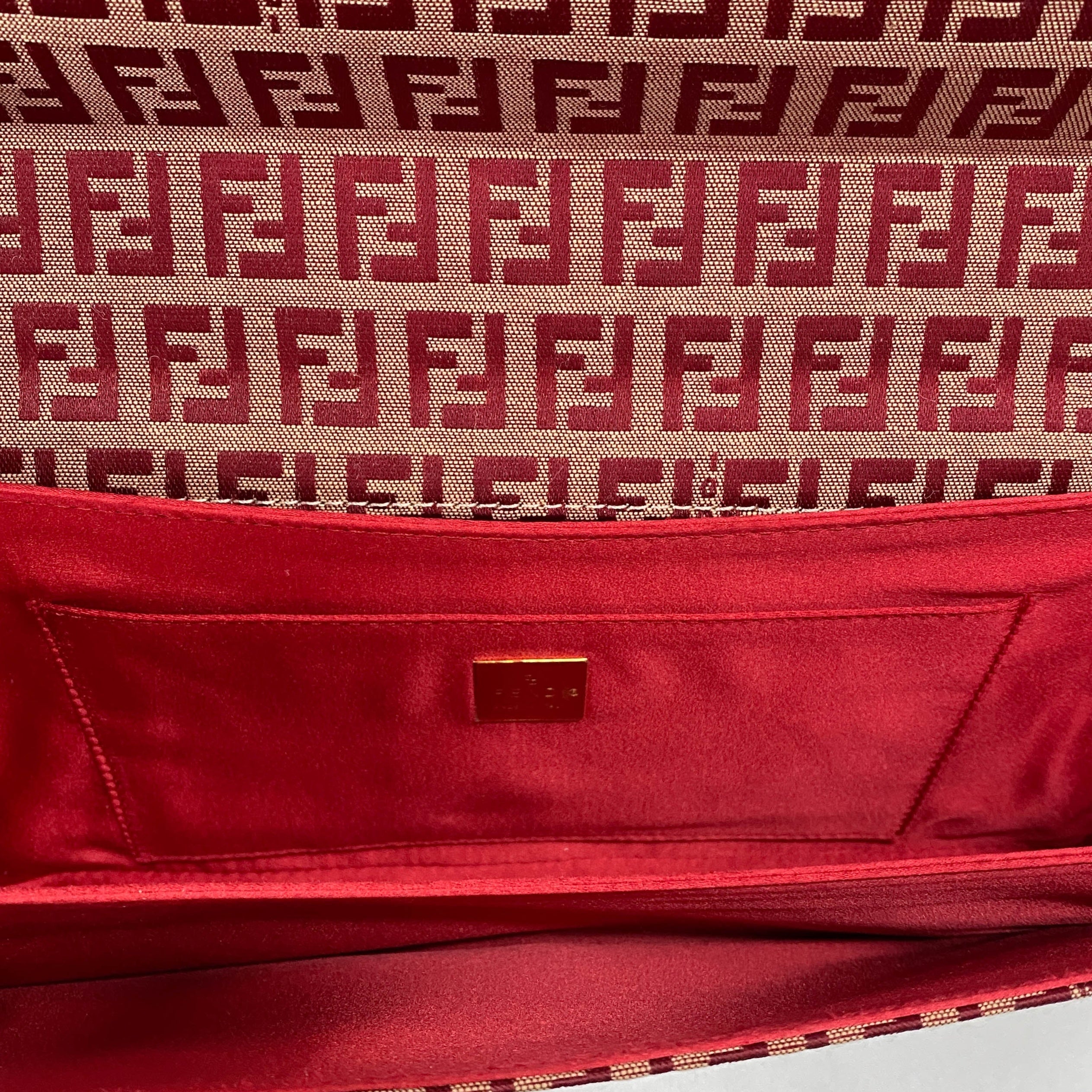 Zucchino Canvas Red Shoulder Bag