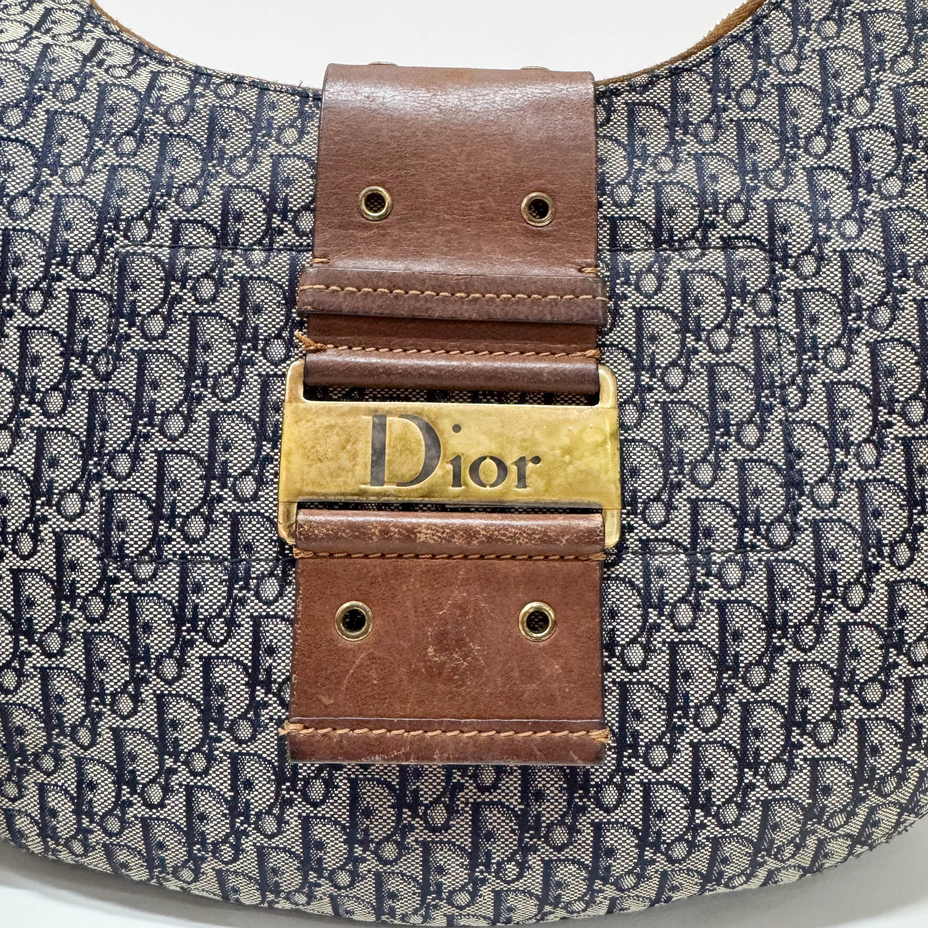 Street Chic Blue Trotter Hobo Shoulder Bag