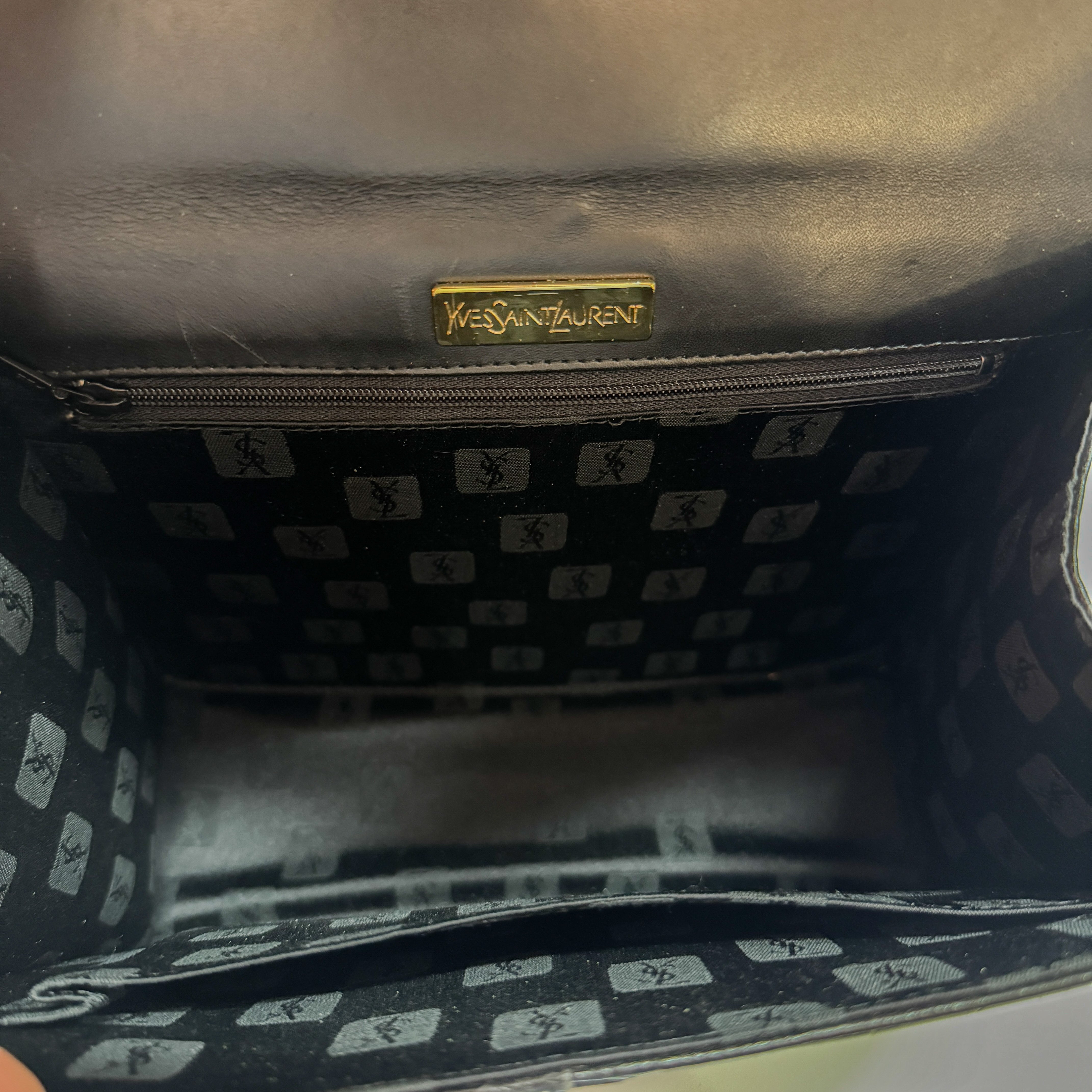 Cassandra Black Leather Handbag