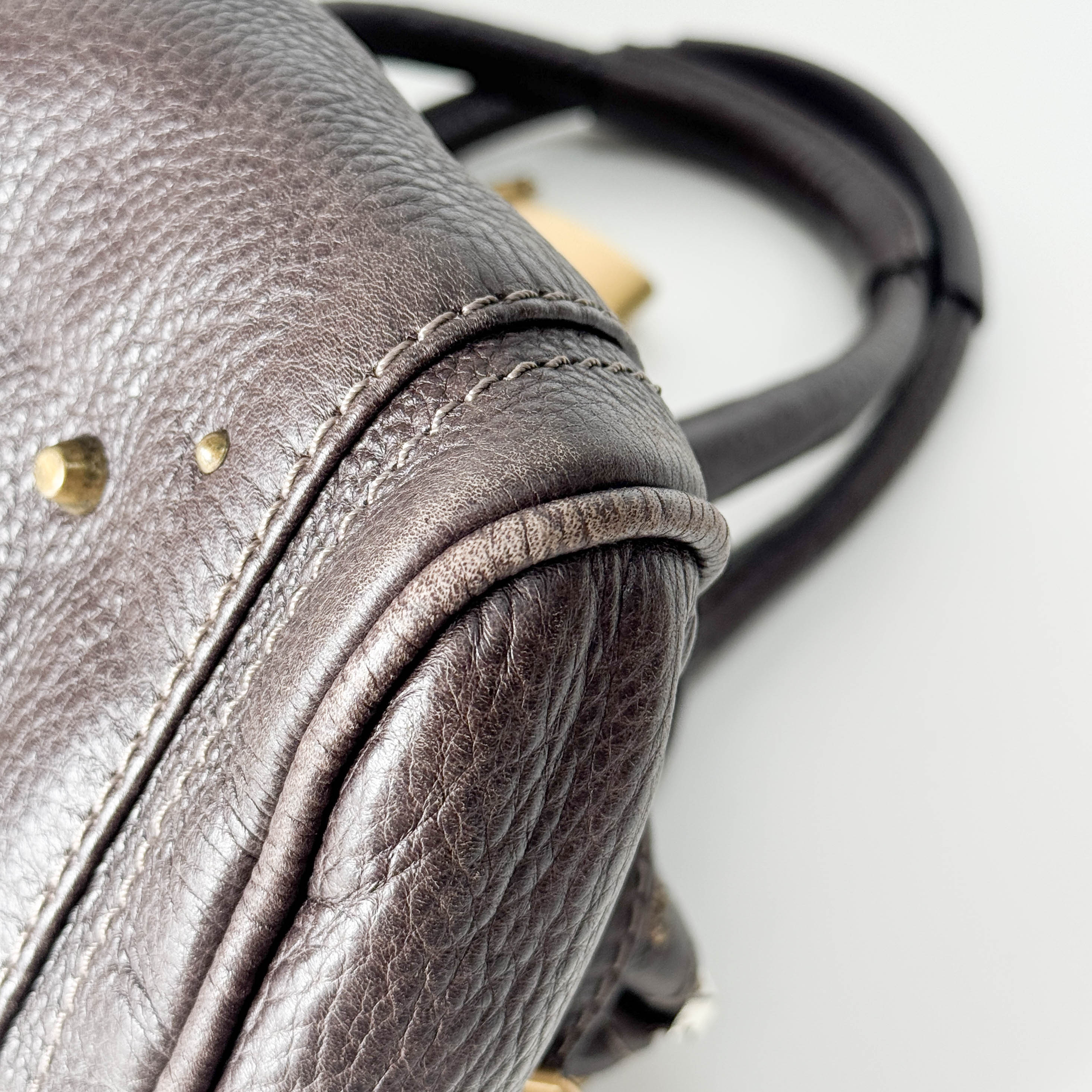 Paddington Brown Leather Shoulder Bag