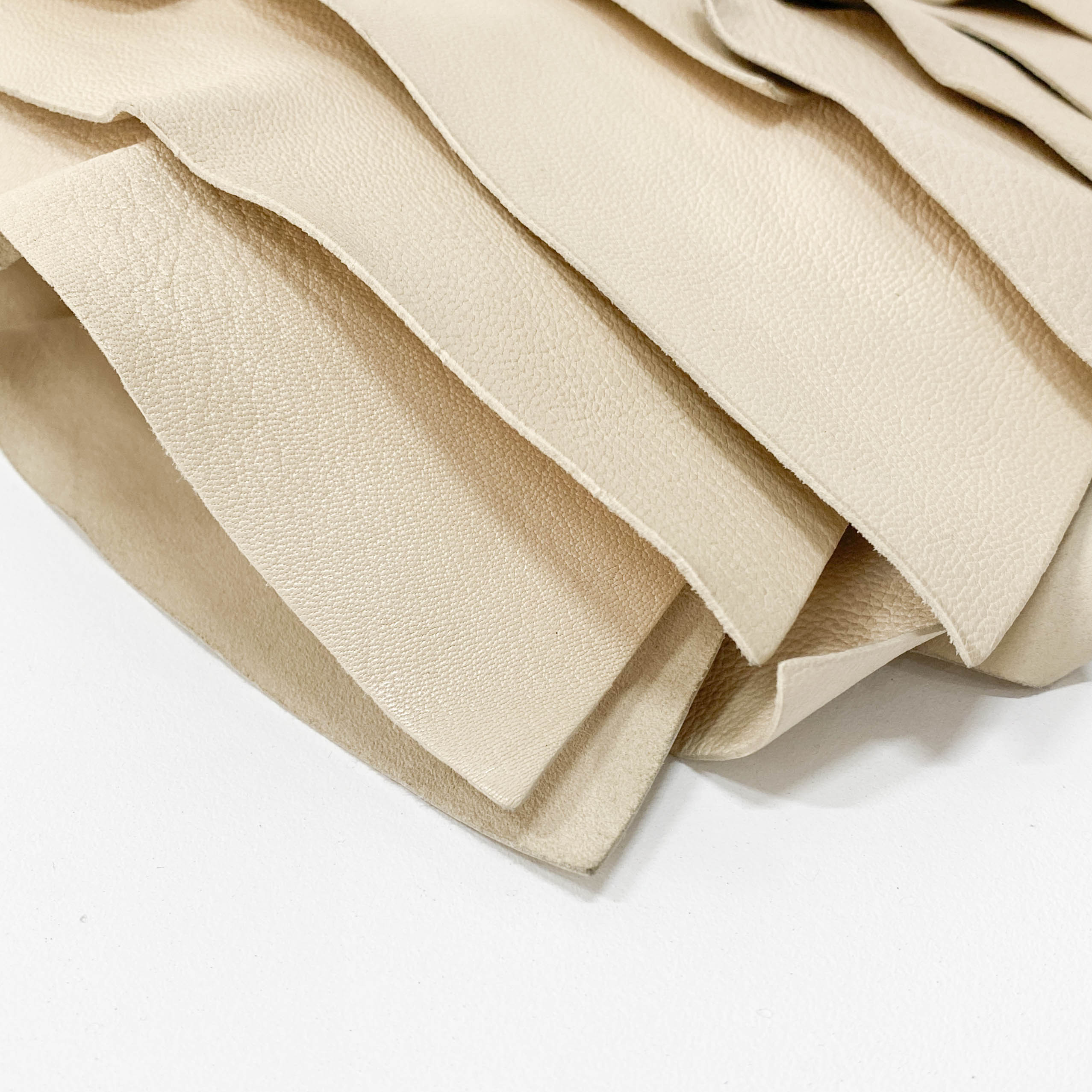 Saint Tropez Beige Leather Shoulder Bag