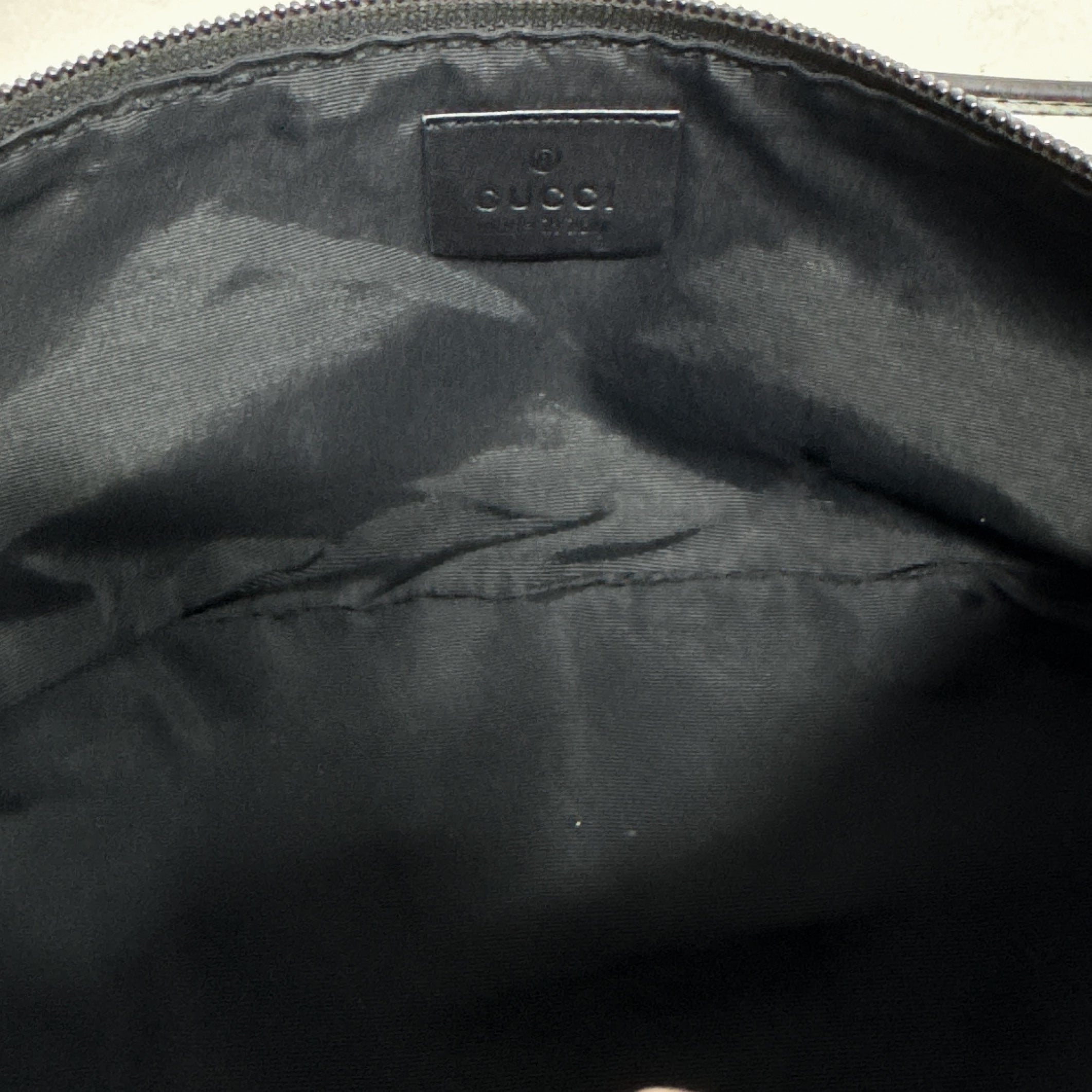 GG Canvas Black Pouch Bag