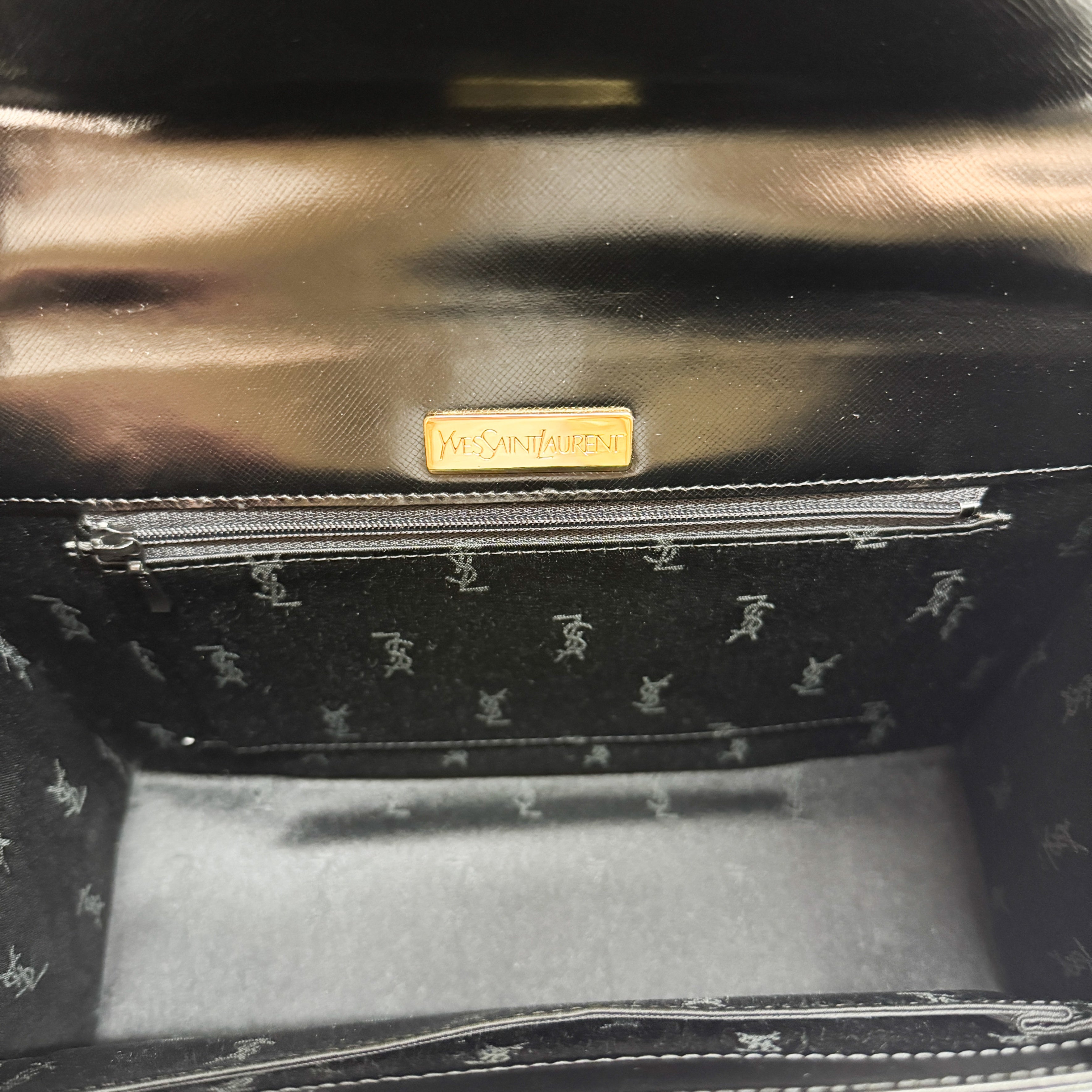 Black Leather Handbag