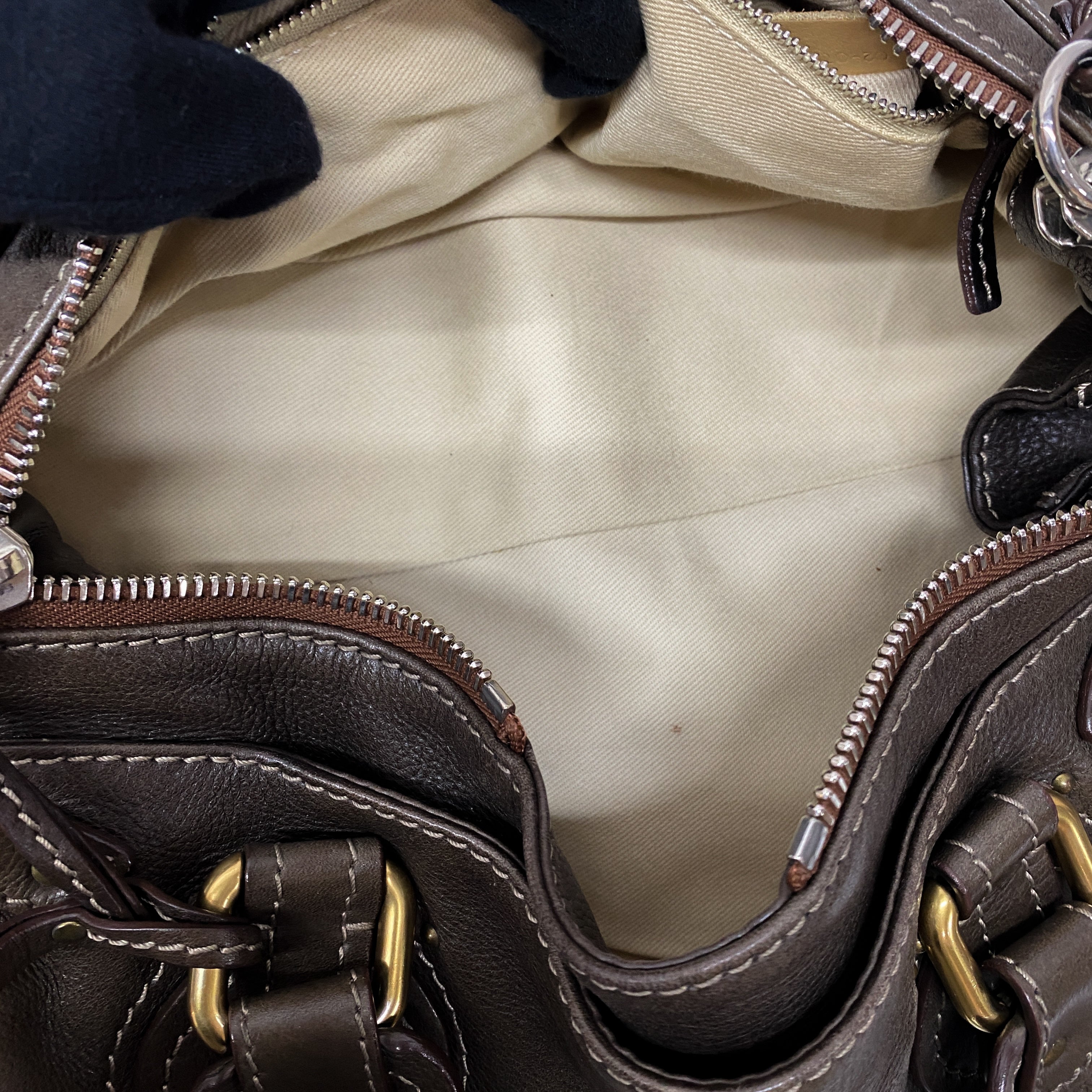 Paddington Brown Leather Two Way Bag