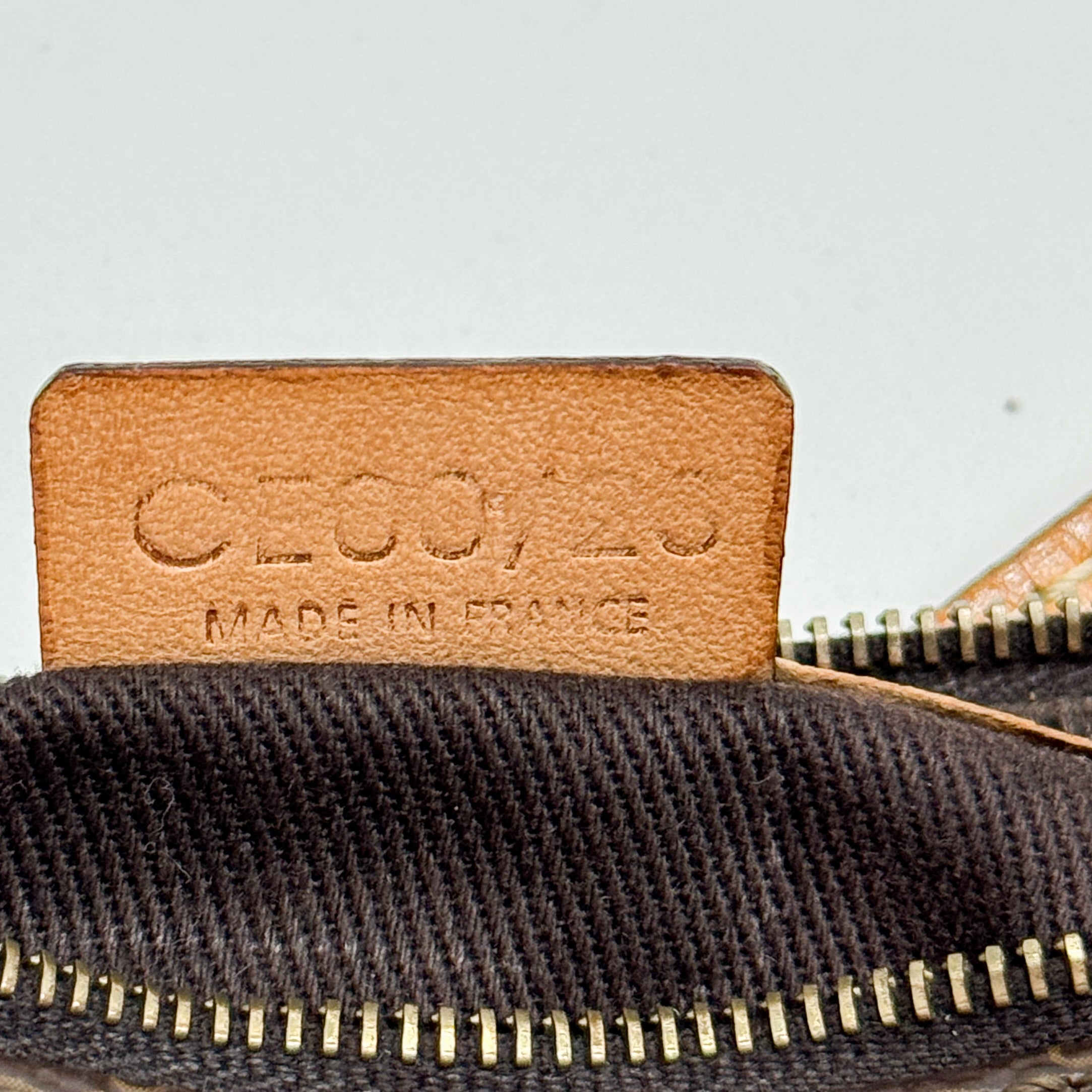 Macadam Brown Canvas Shoulder Bag