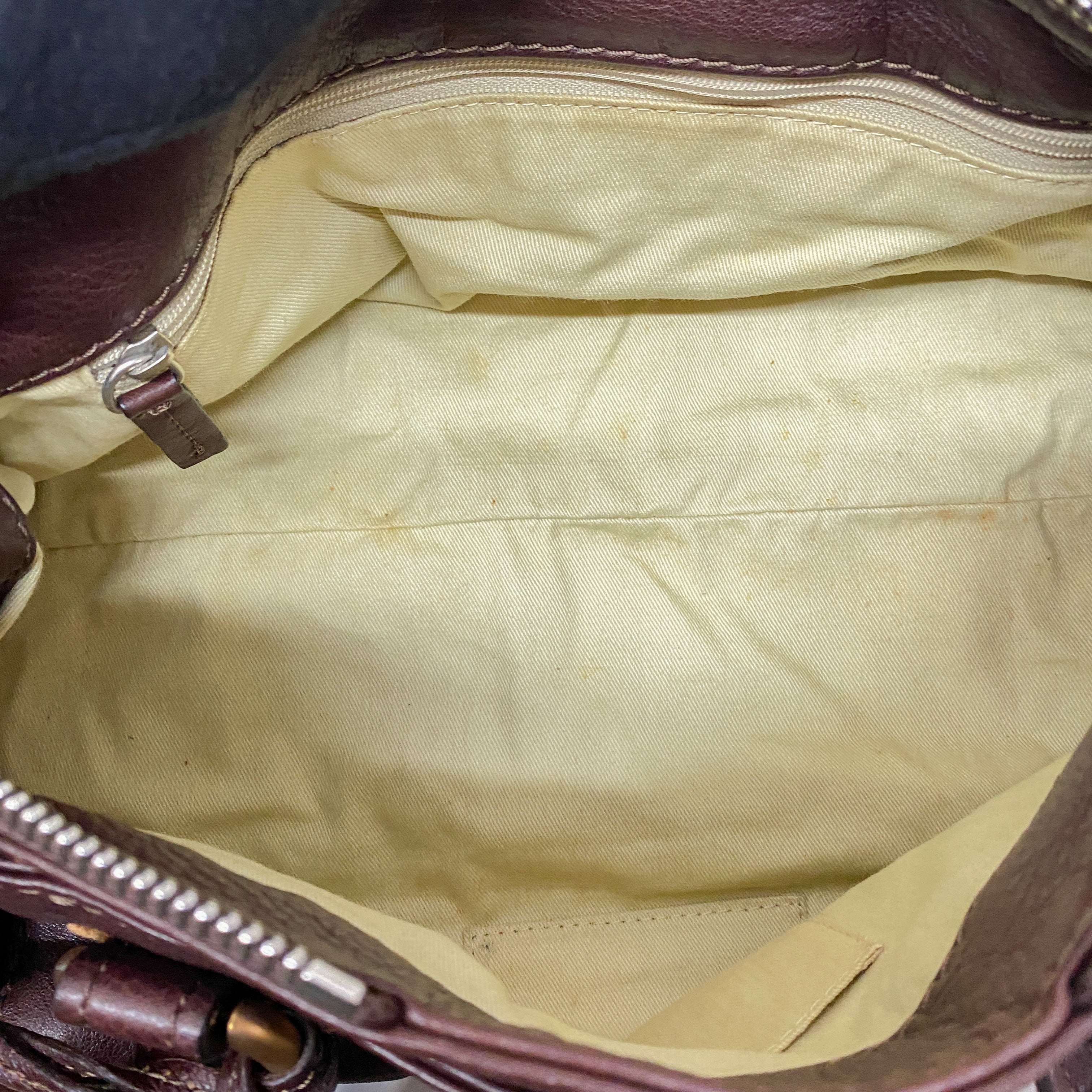 Paddington Brown Leather Shoulder Bag