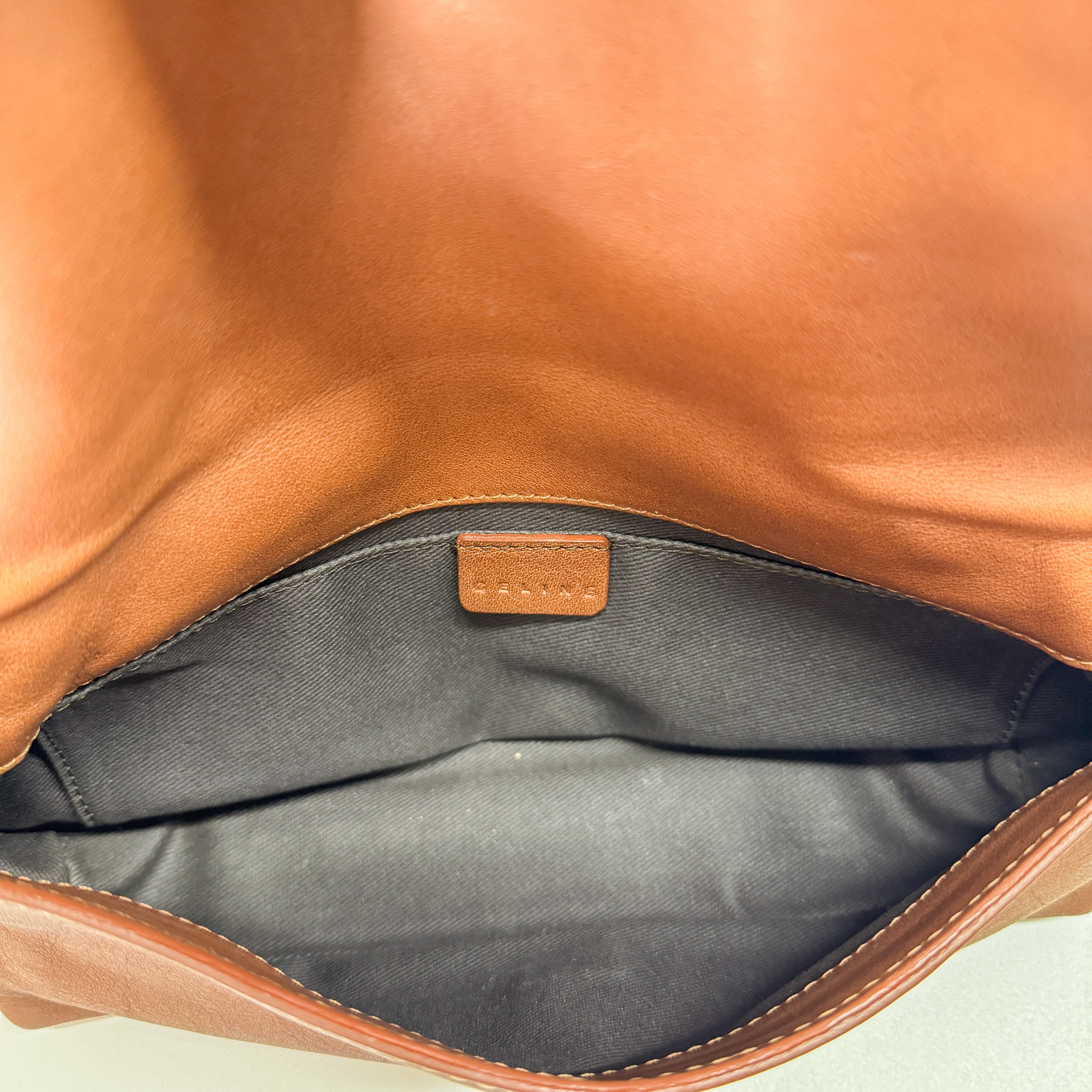 Brown Leather Shoulder Bag