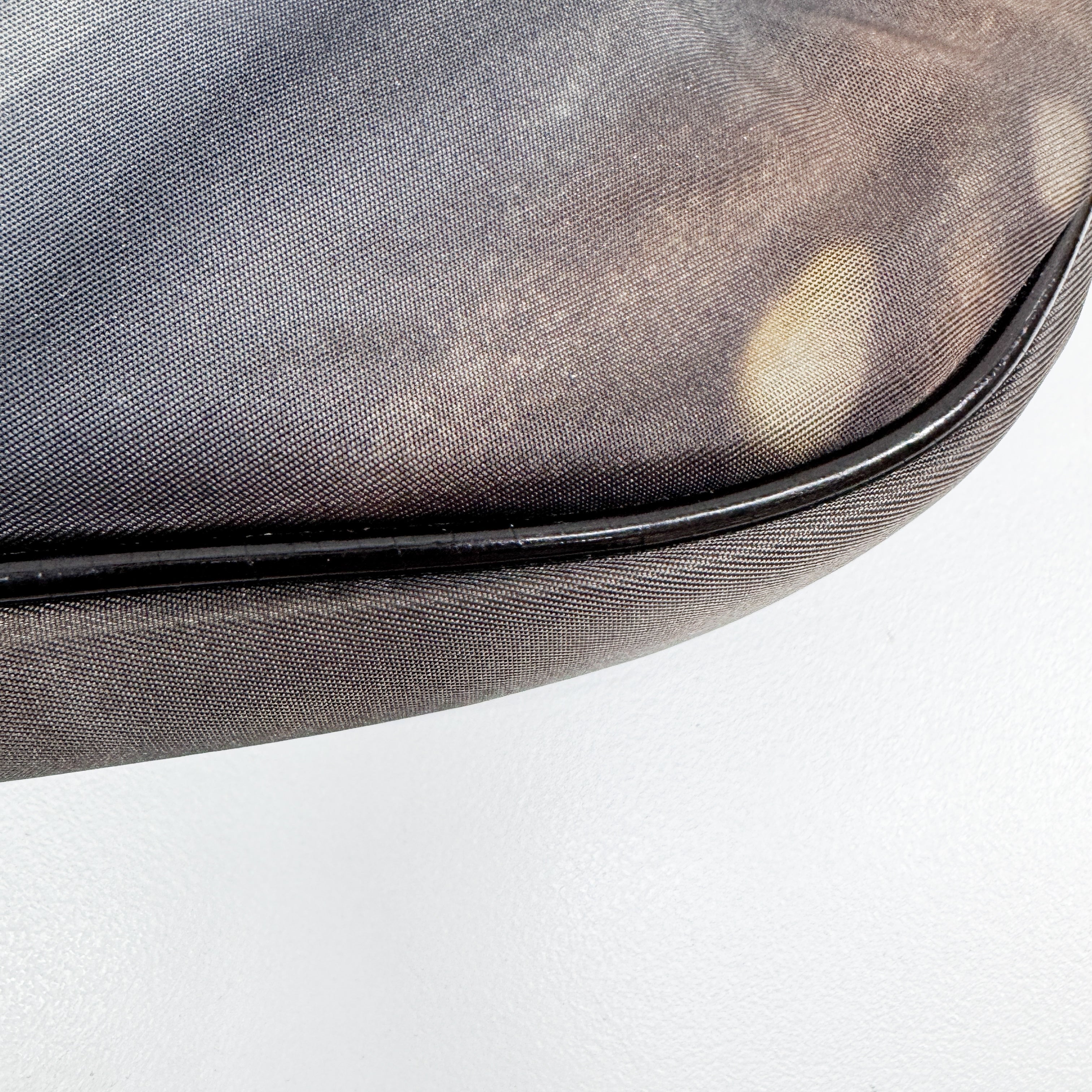 Saddle Multicolor Nylon Shoulder Bag