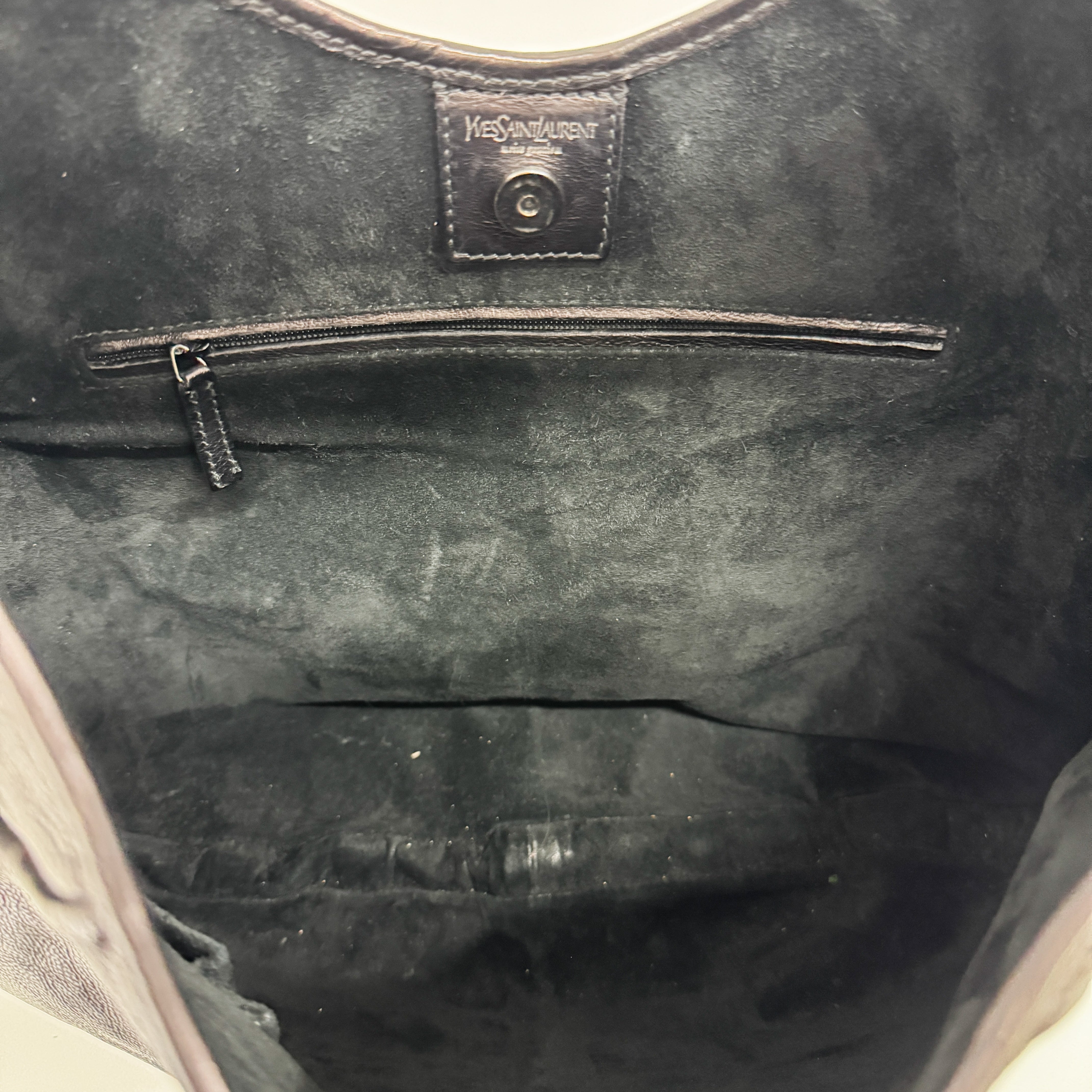 Mombasa Black Leather Shoulder Bag