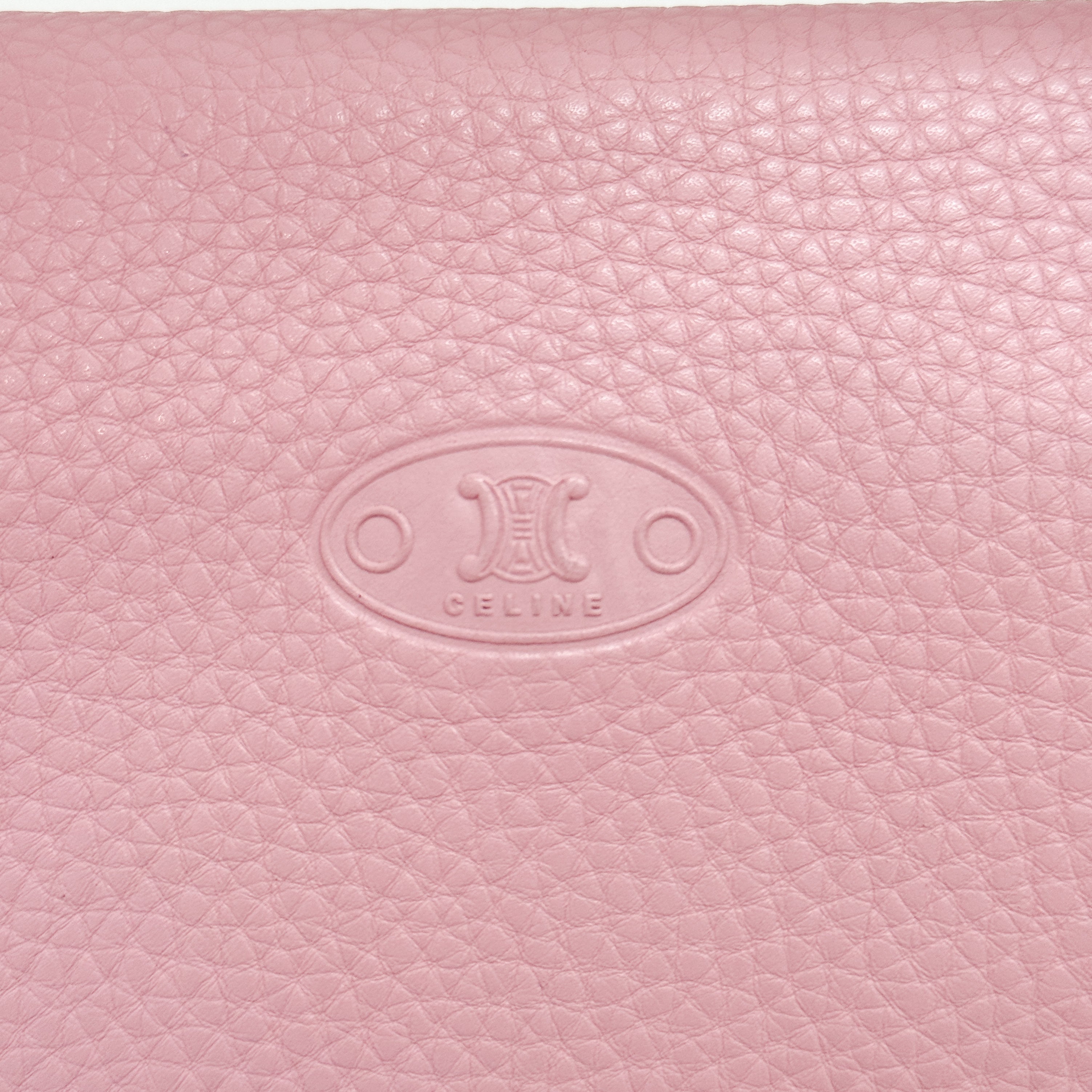 Pink Leather Shoulder Bag