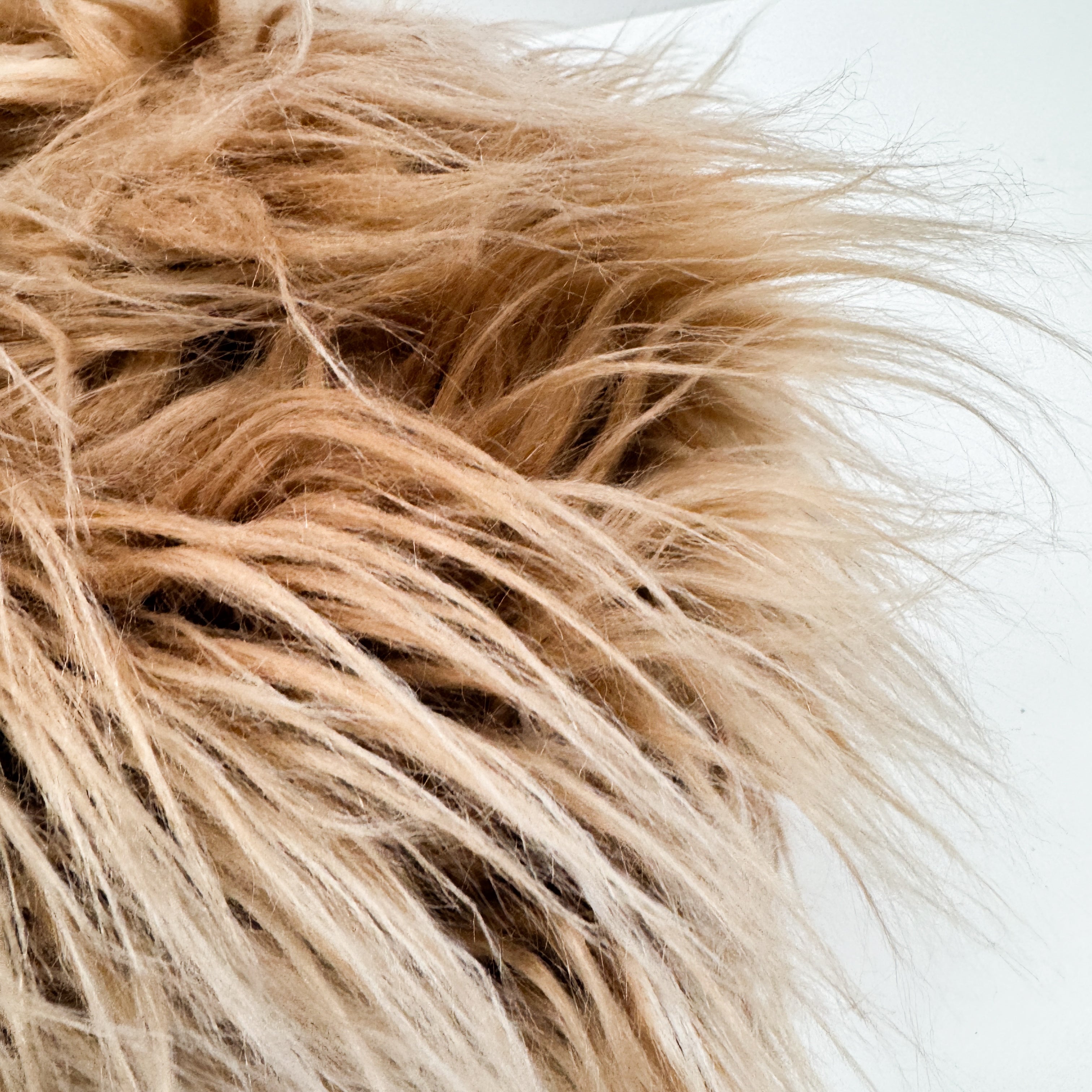 Kidassia Brown Eco Faux Fur Tote Bag