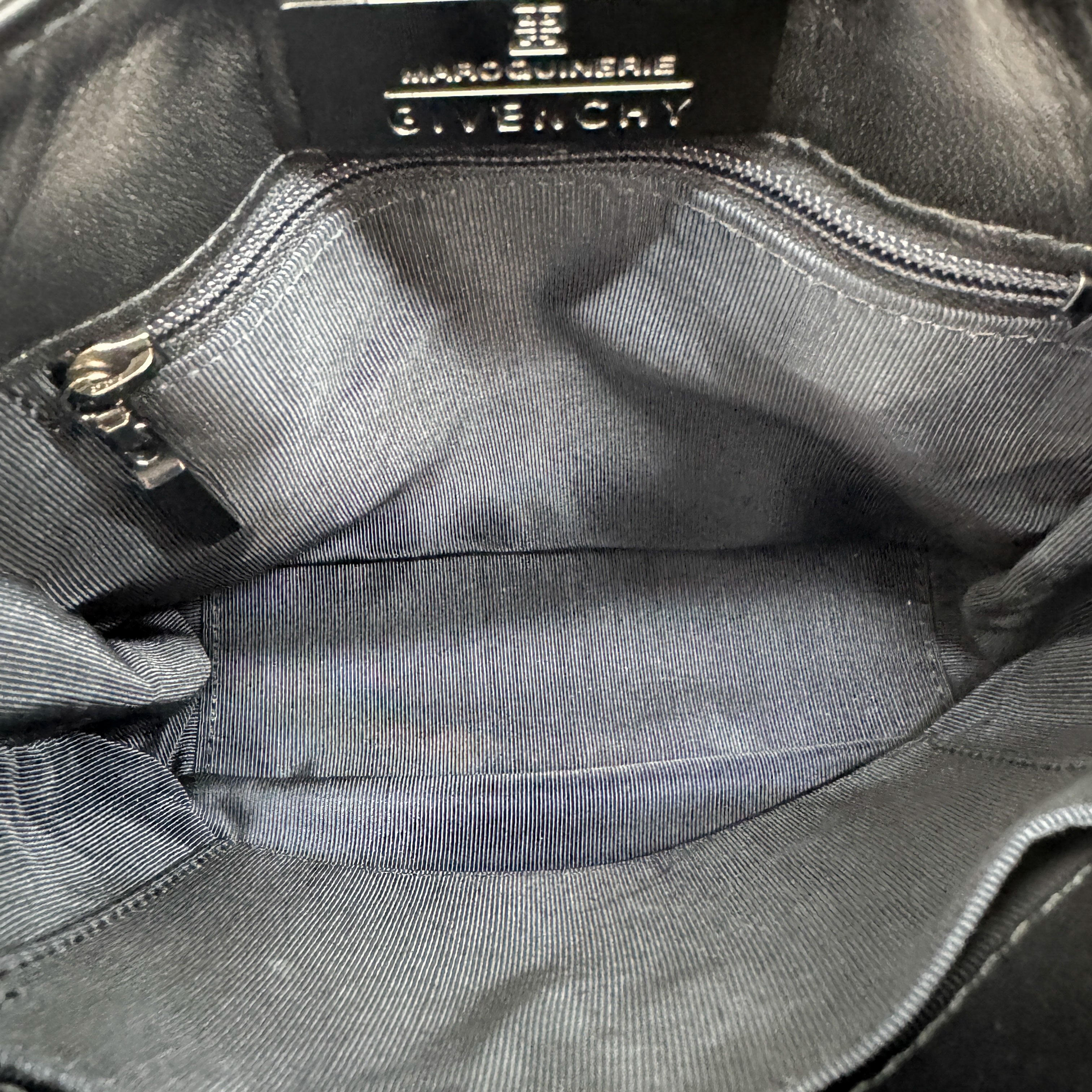 Black Leather Hand Bag