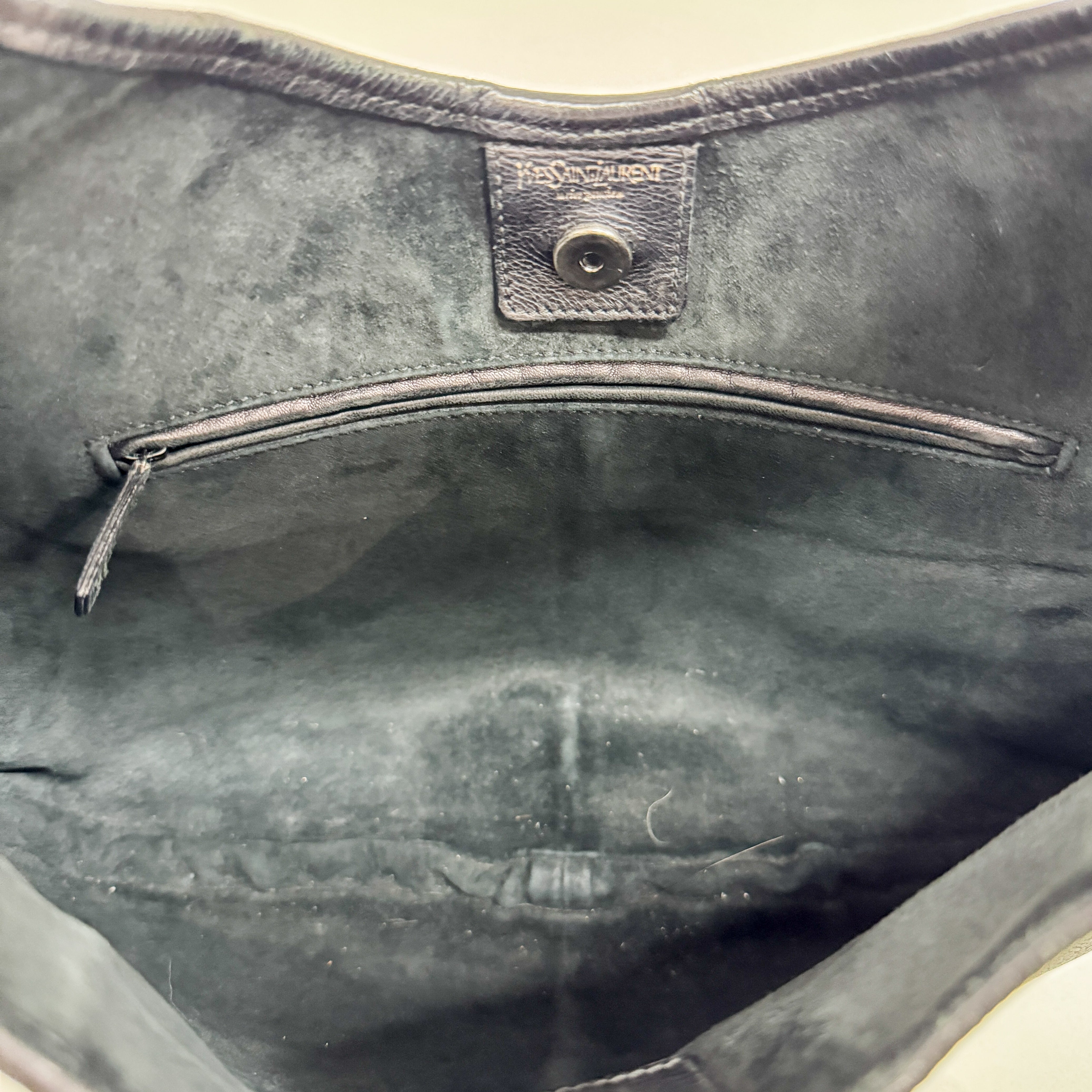 Mombasa Black Leather Shoulder Bag