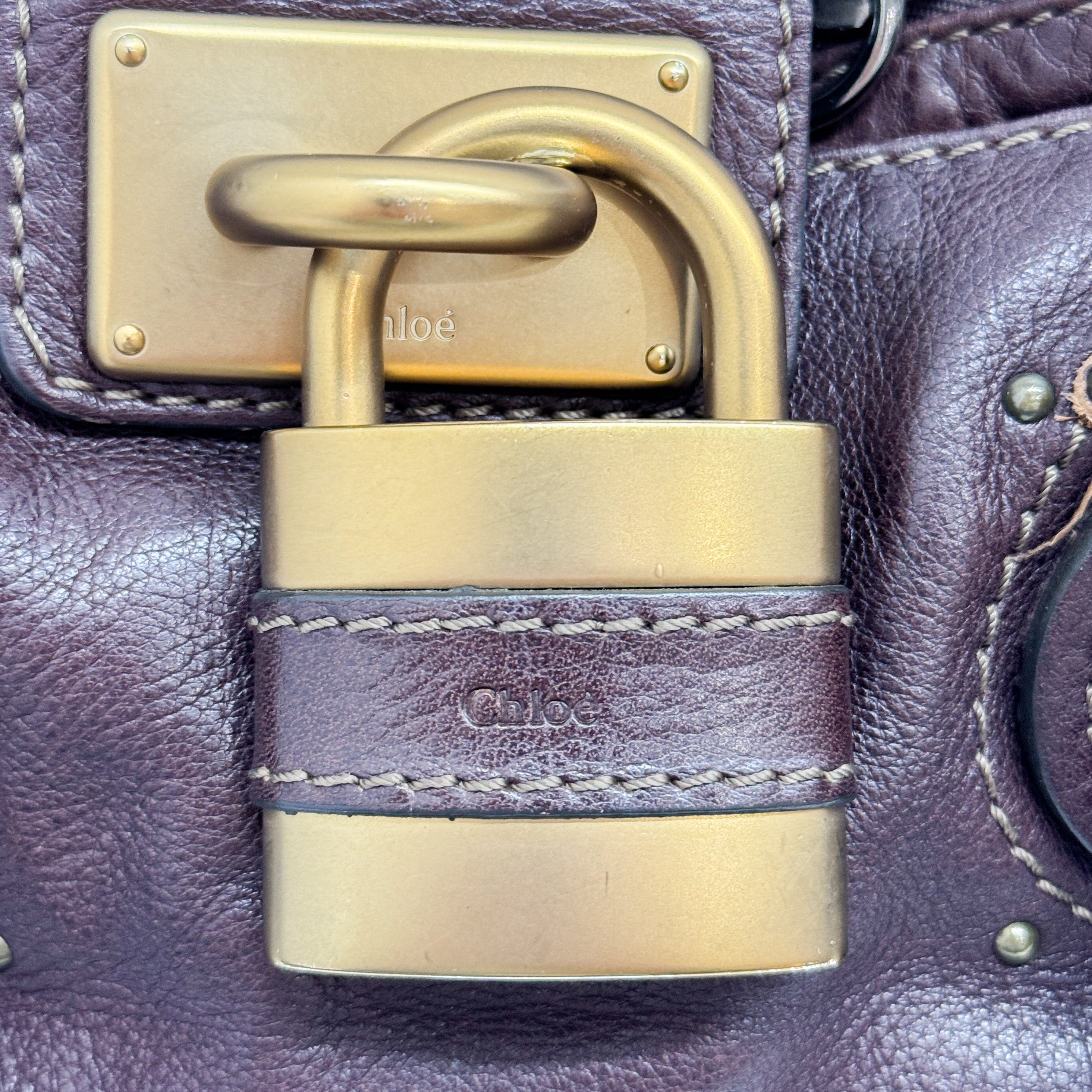 Paddington Brown Leather Shoulder Bag