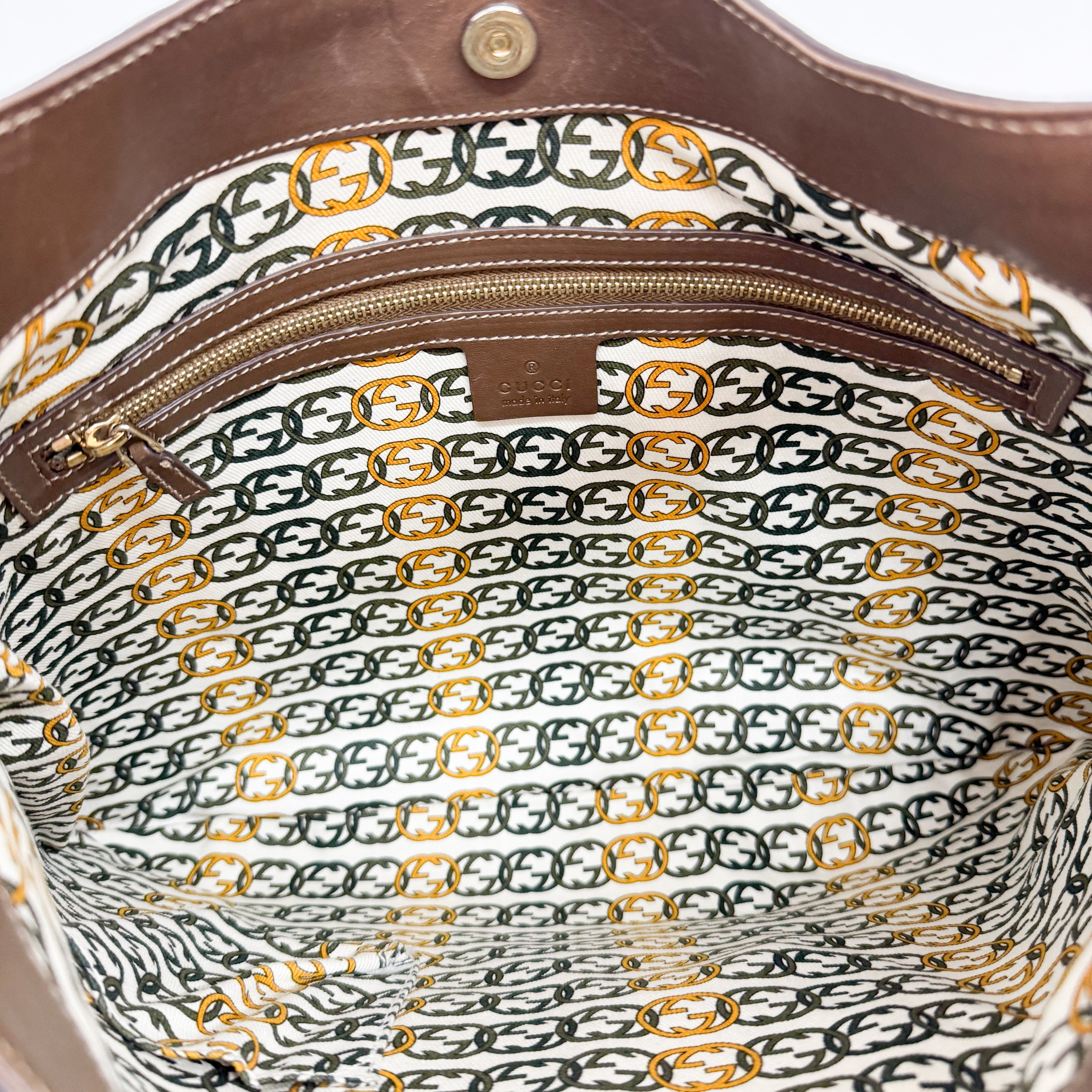 Brown Suede Shoulder Bag