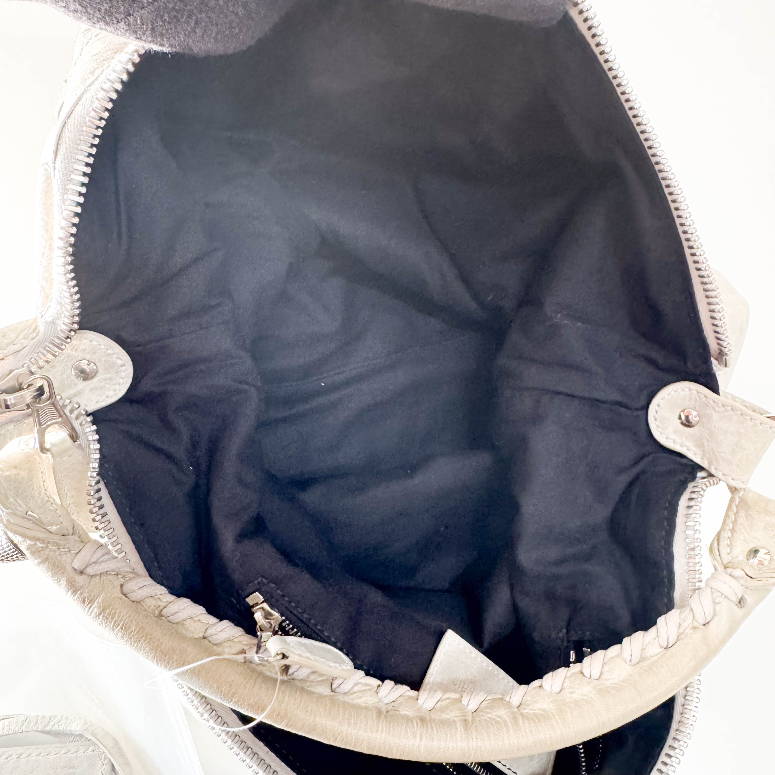 Giant Day Light Green Leather Hobo Bag