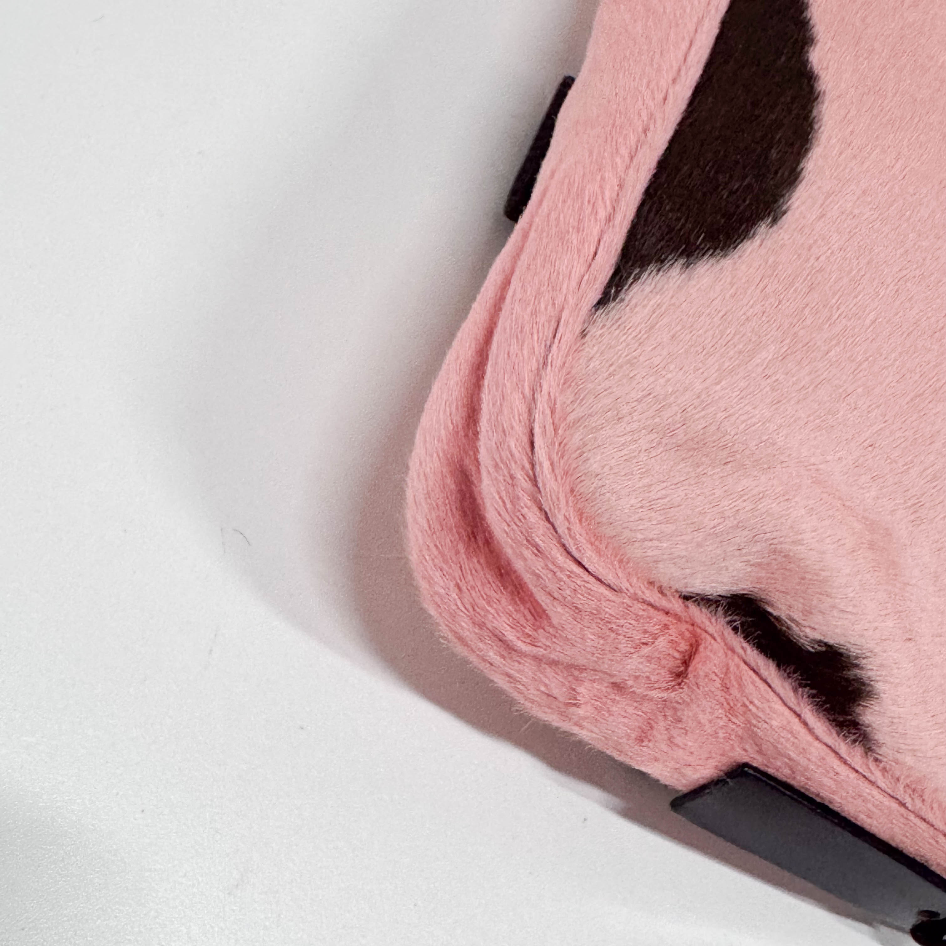 Baguette Pink Pony Hair Shoulder Bag