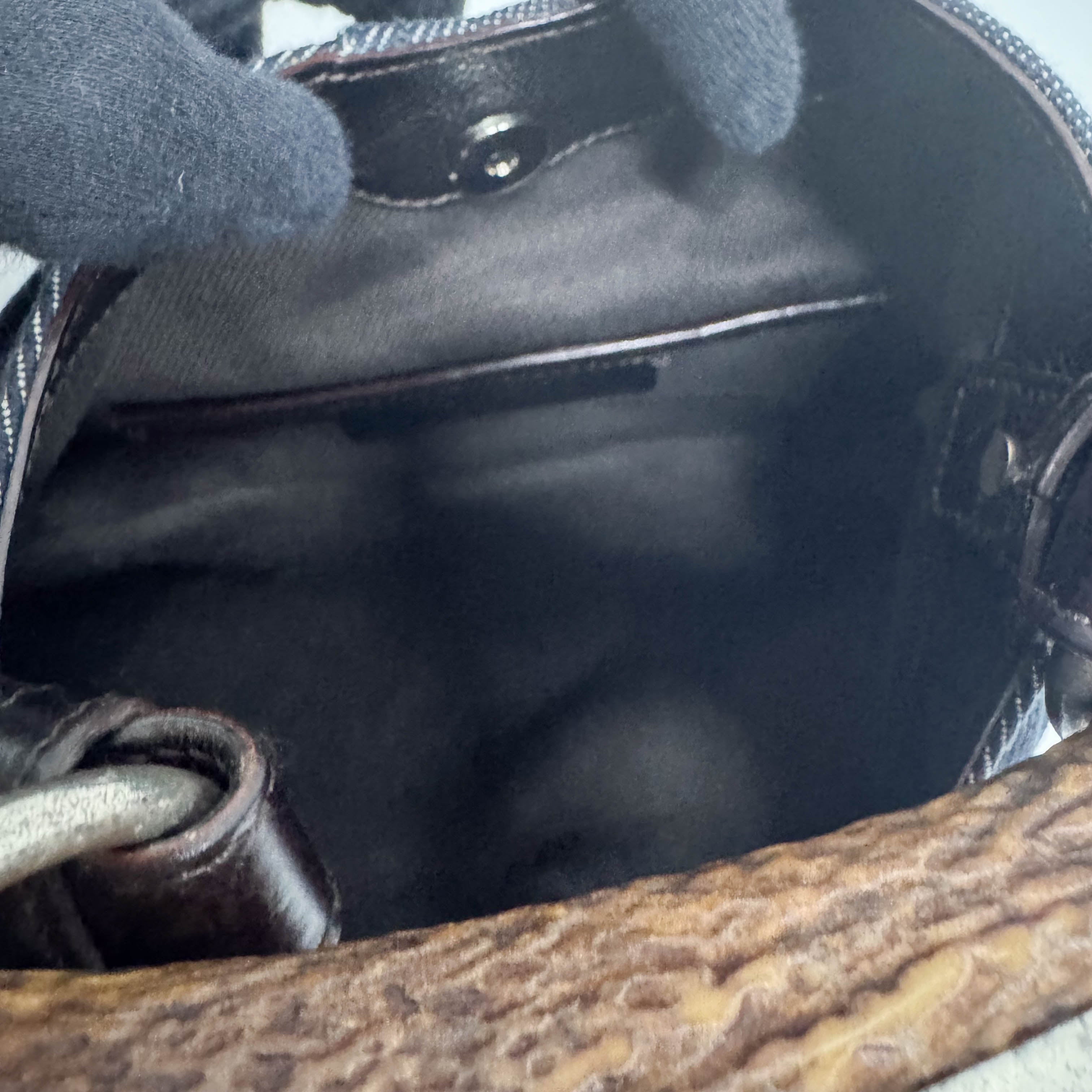 YSL Mini Mombasa Denim Hand Bag