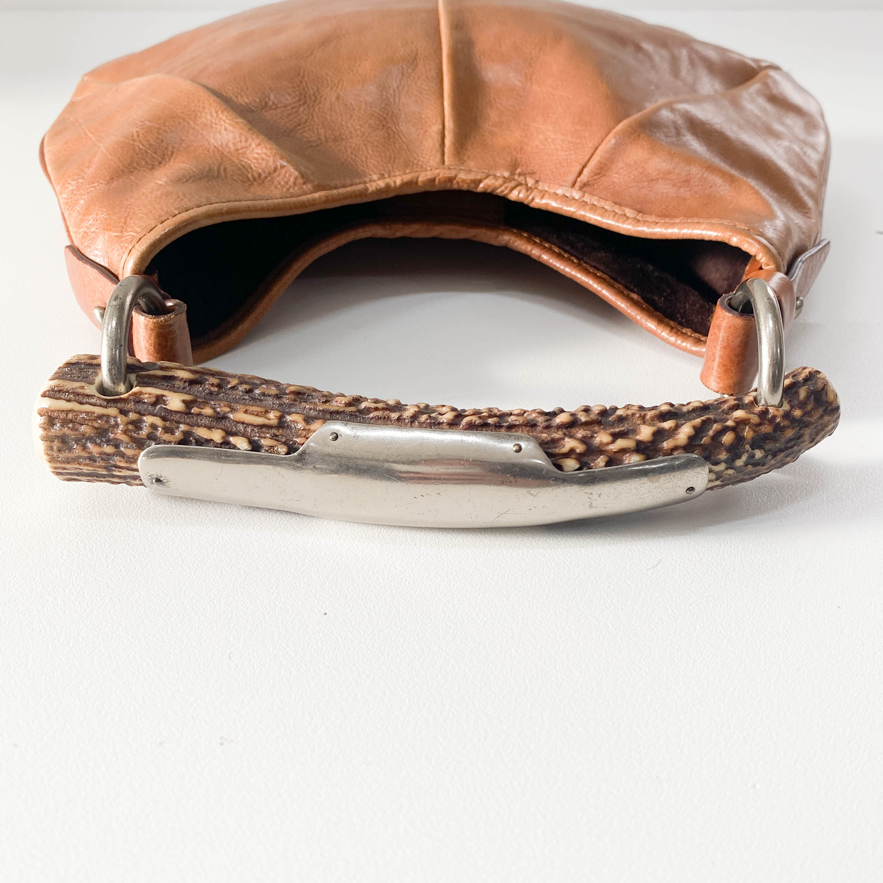 Mombasa Mini Brown Leather Hand Bag