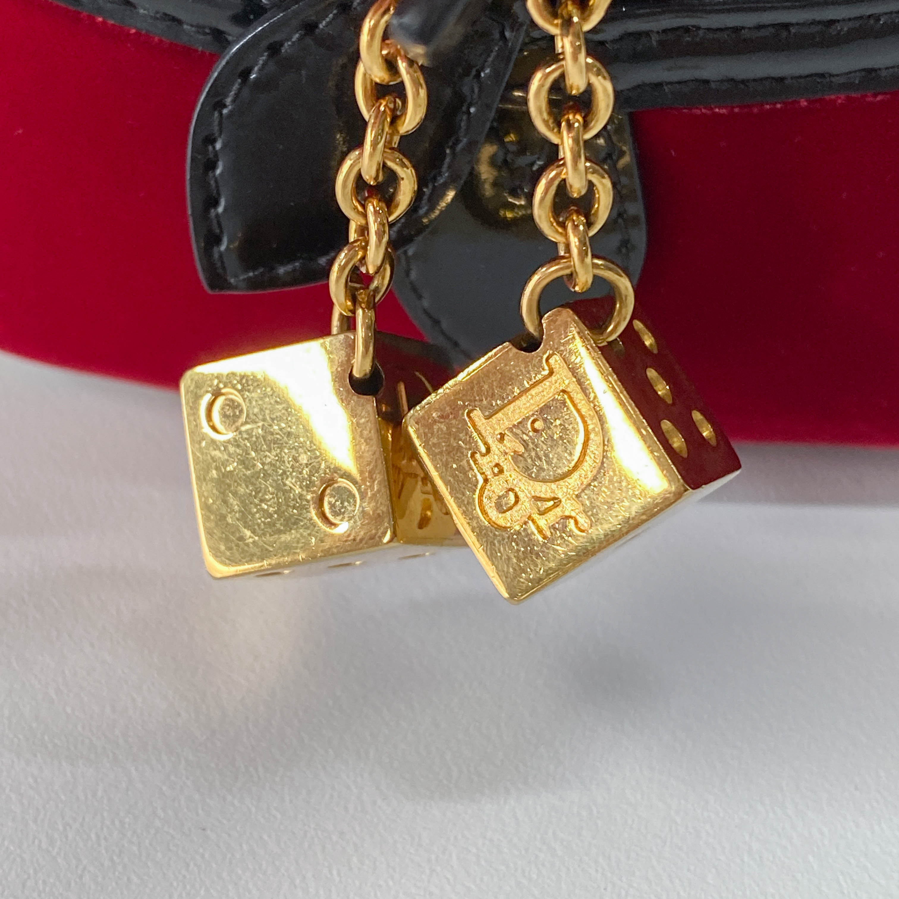 Gambler Dice Leopard Print Handbag