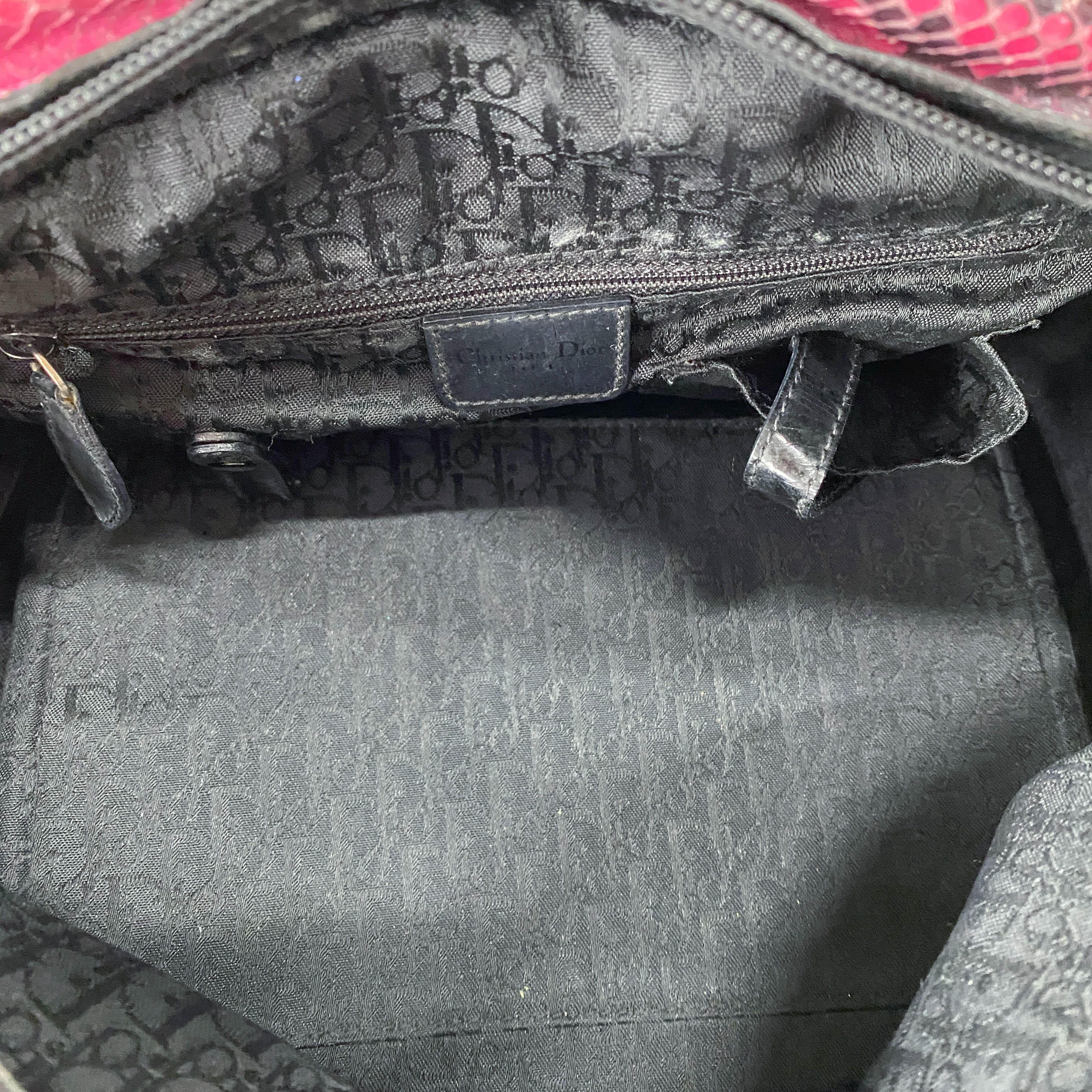 Gambler Dice Pink Leopard Print Handbag