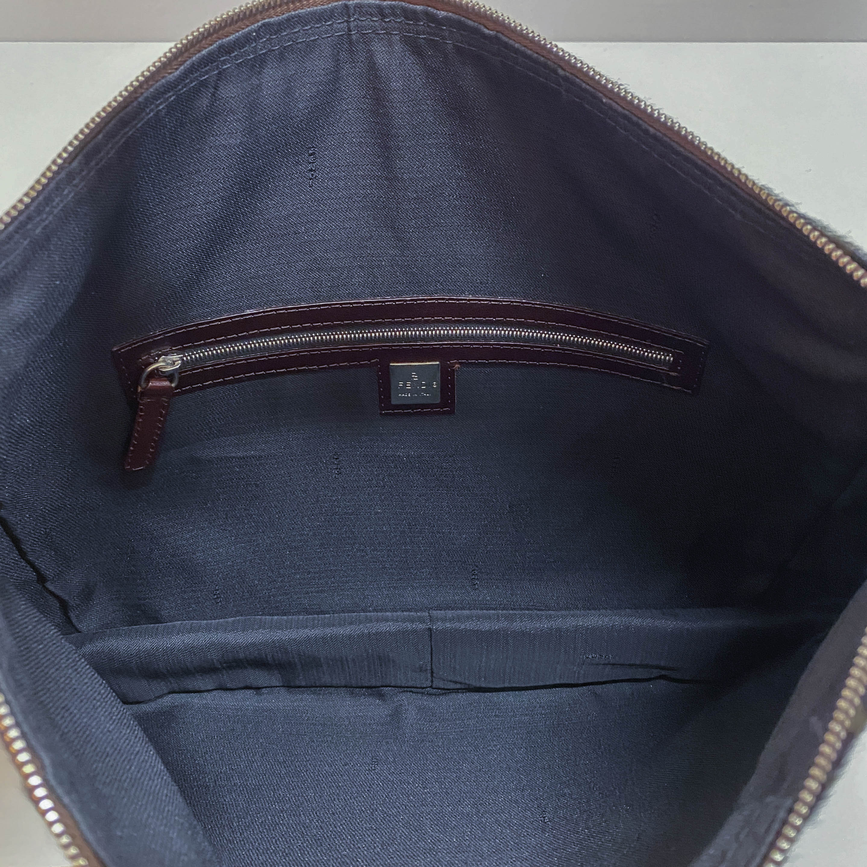 Brown Leopard Print Pony Hair Shoulder Bag