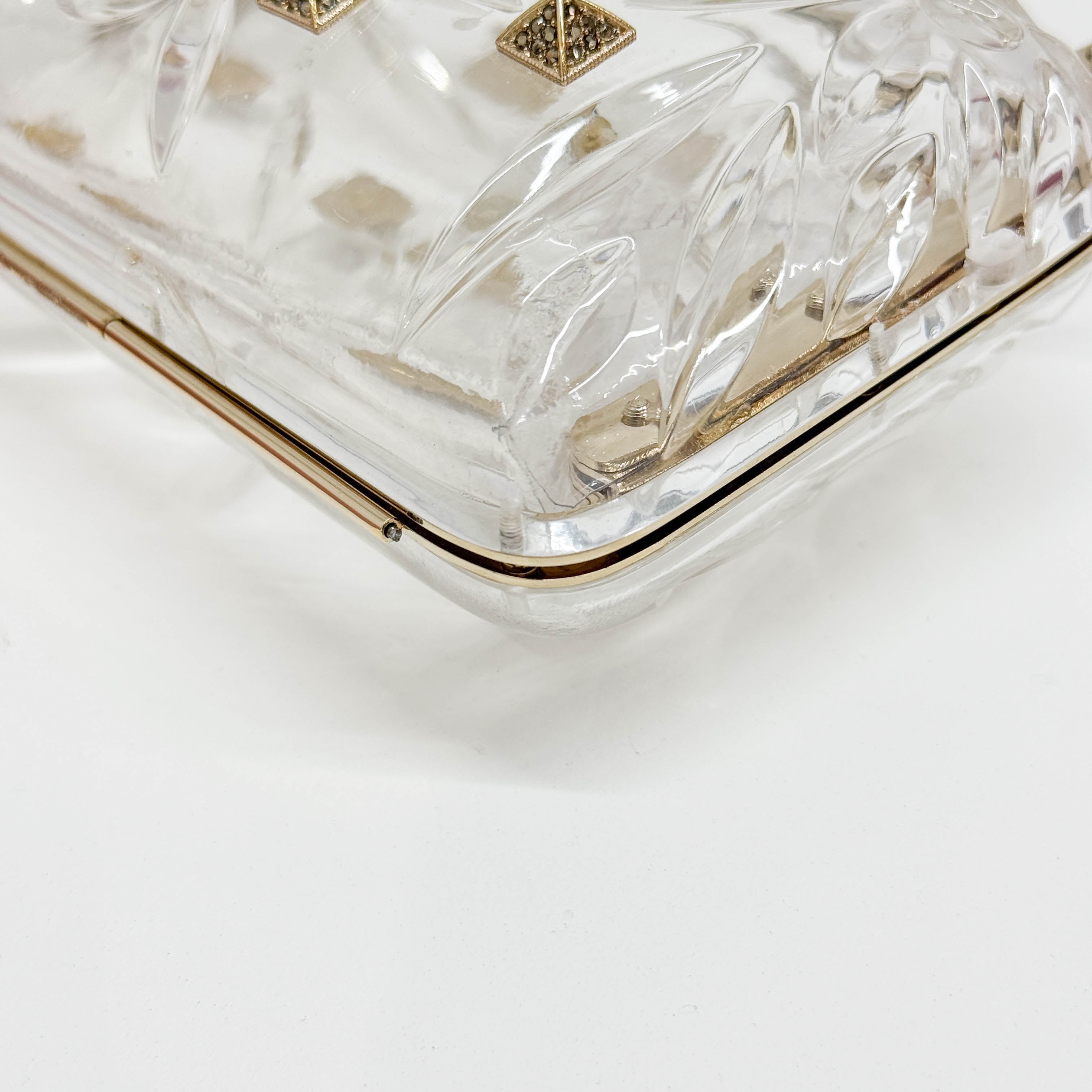 Studs Clear Plastic Two Way Bag