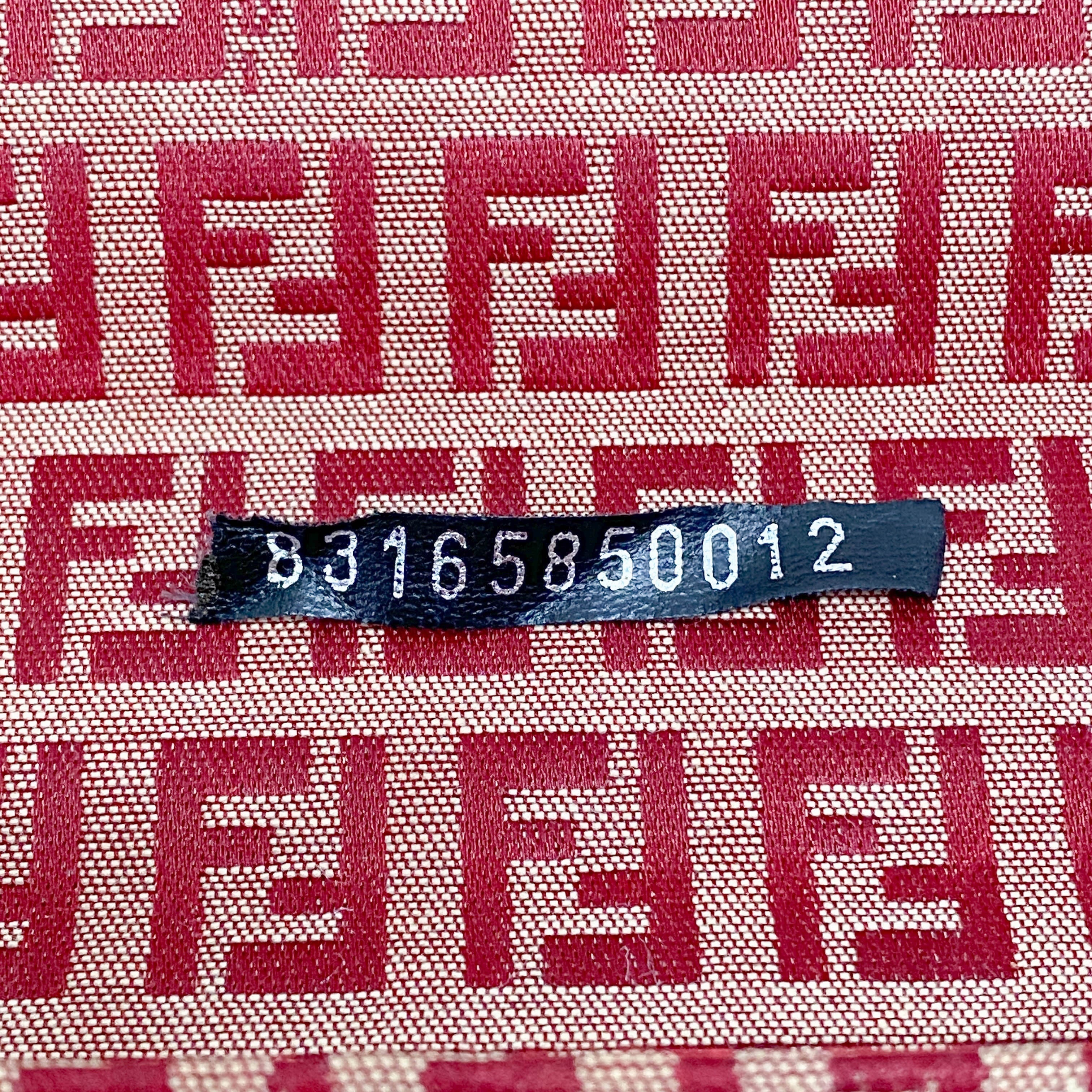 Zucchino Canvas Red Shoulder Bag