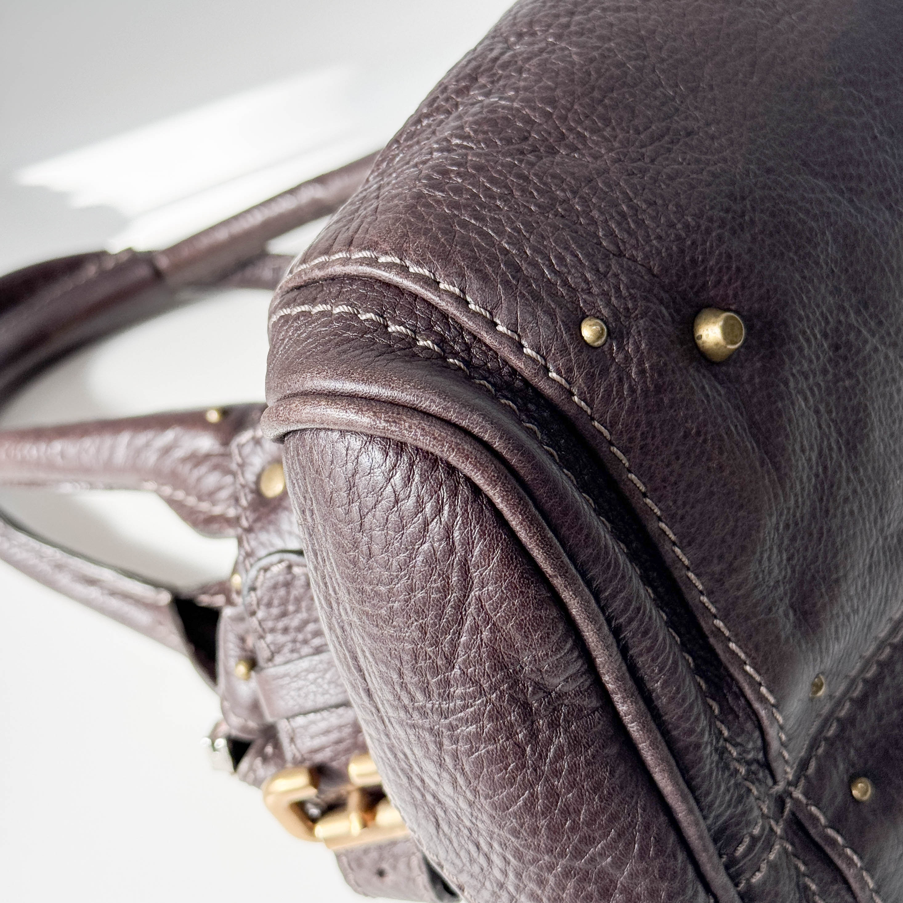 Paddington Brown Leather Shoulder Bag