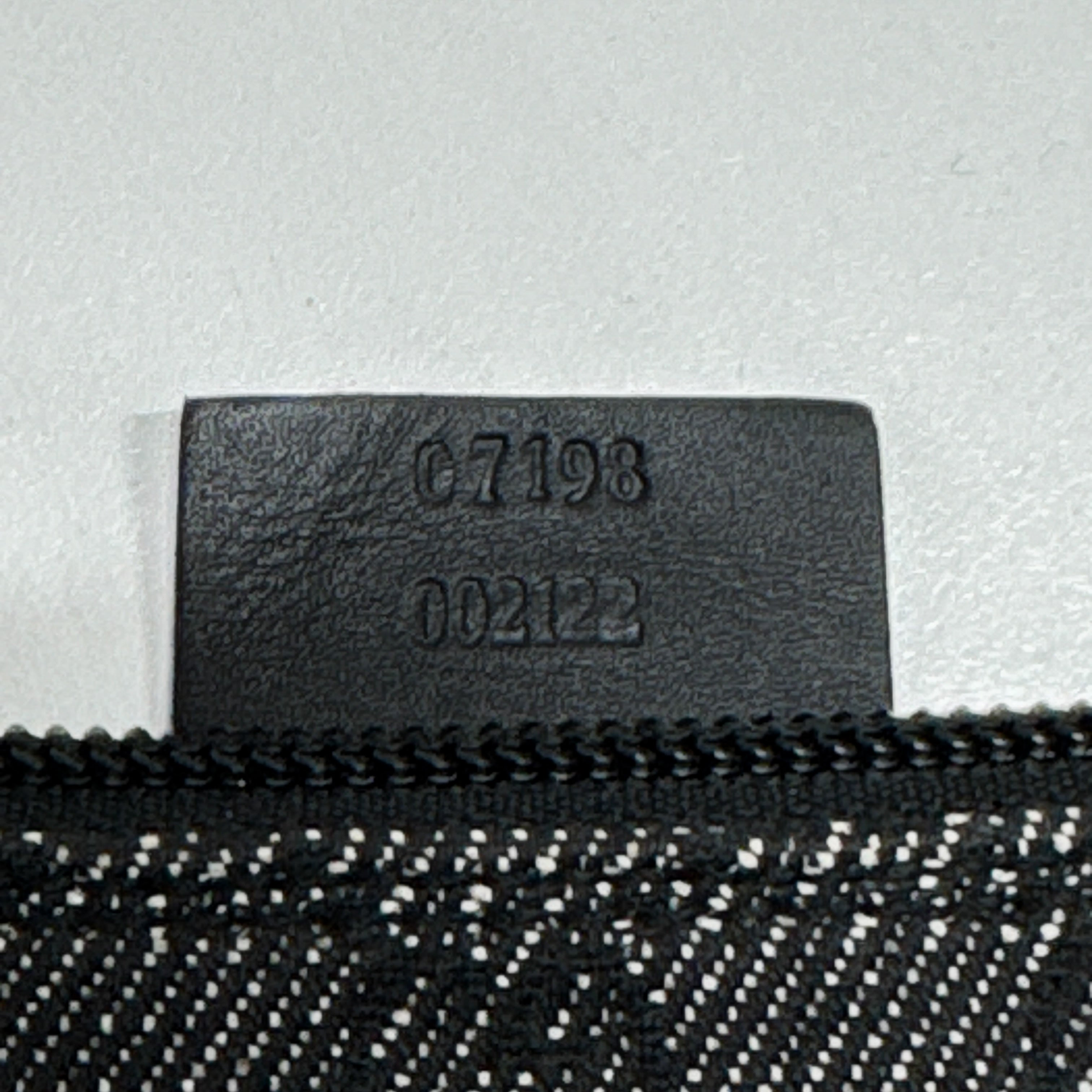 GG Canvas Black Pouch Bag