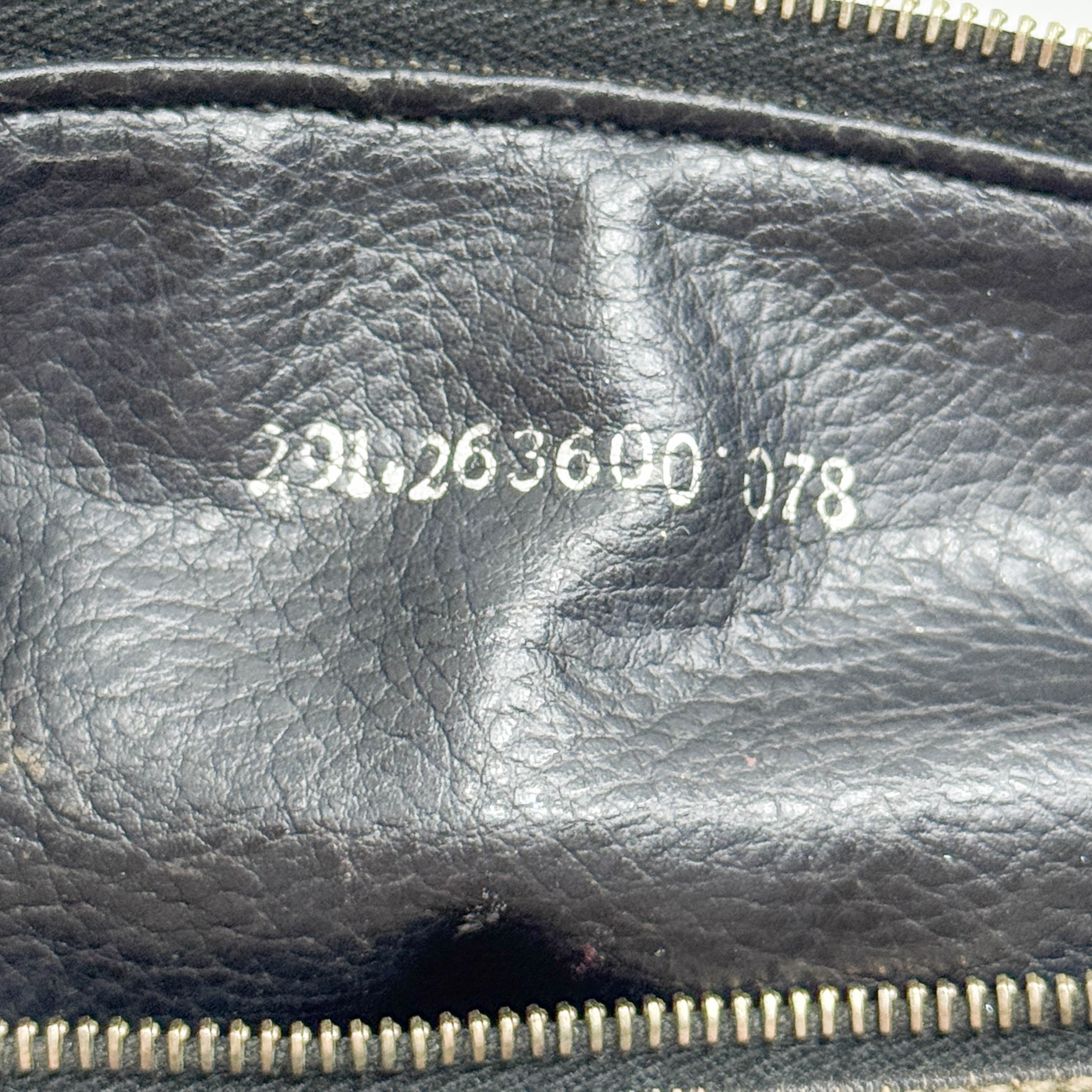 Zucca Brown Canvas Pouch