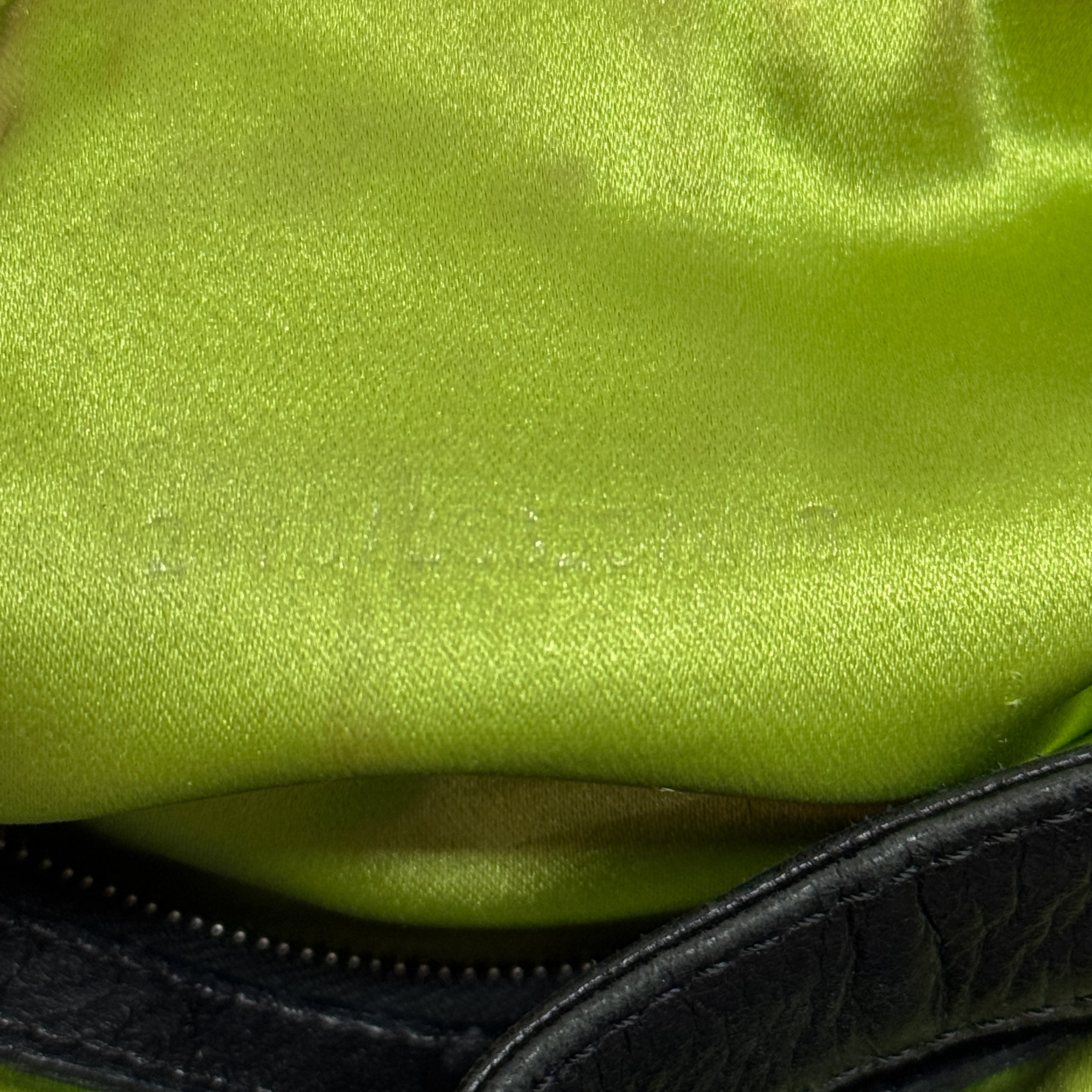 Mamma Baguette Black Leather Shoulder Bag