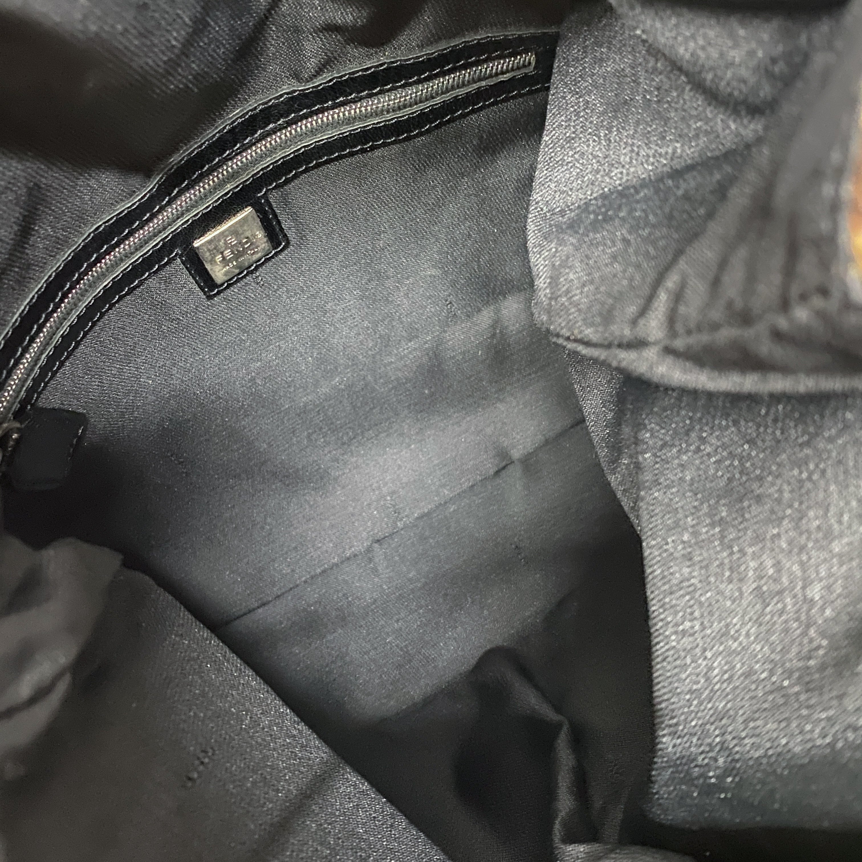 Brown Leopard Print Pony Hair Ring Handle Tote Bag