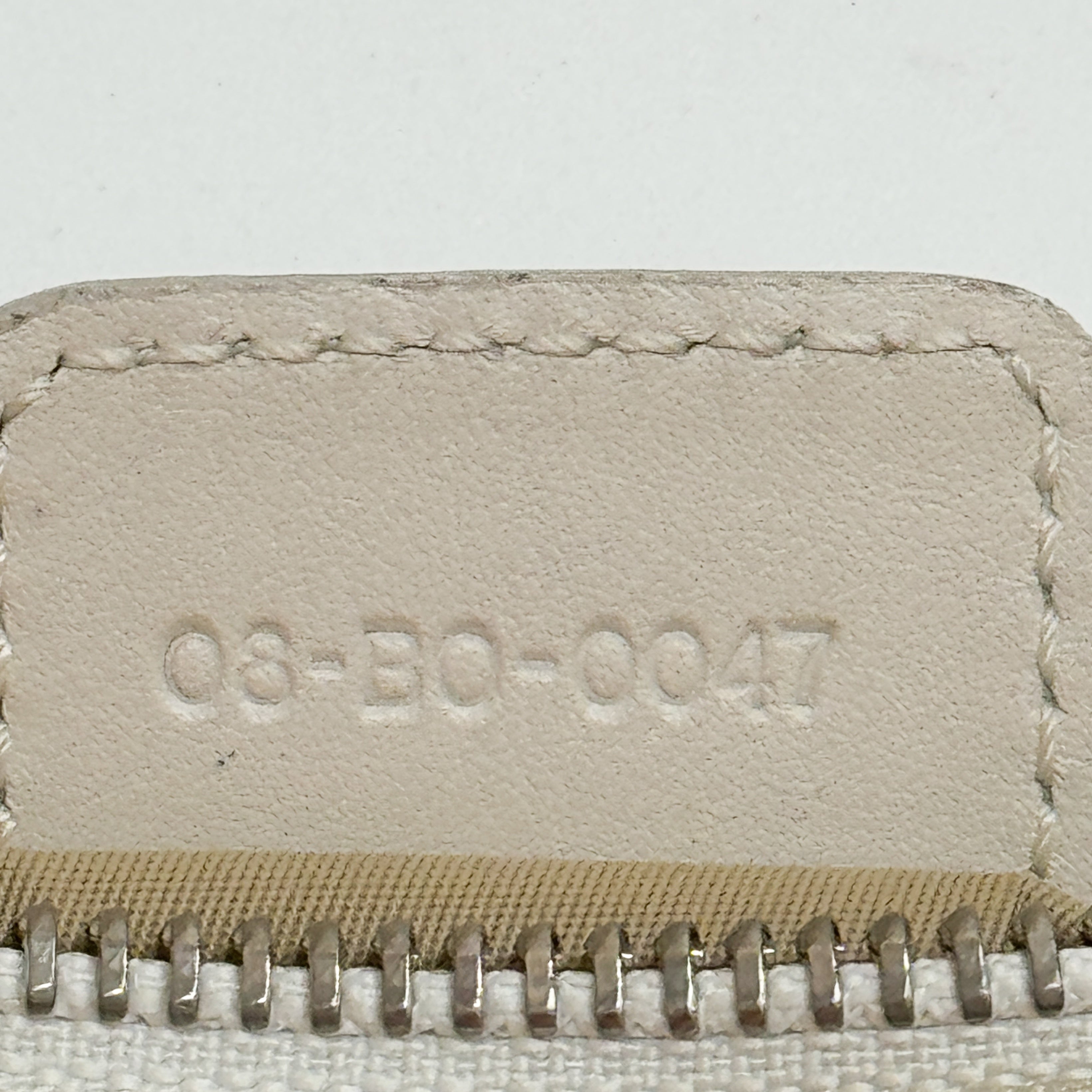 Trotter Beige Canvas Pochette Bag