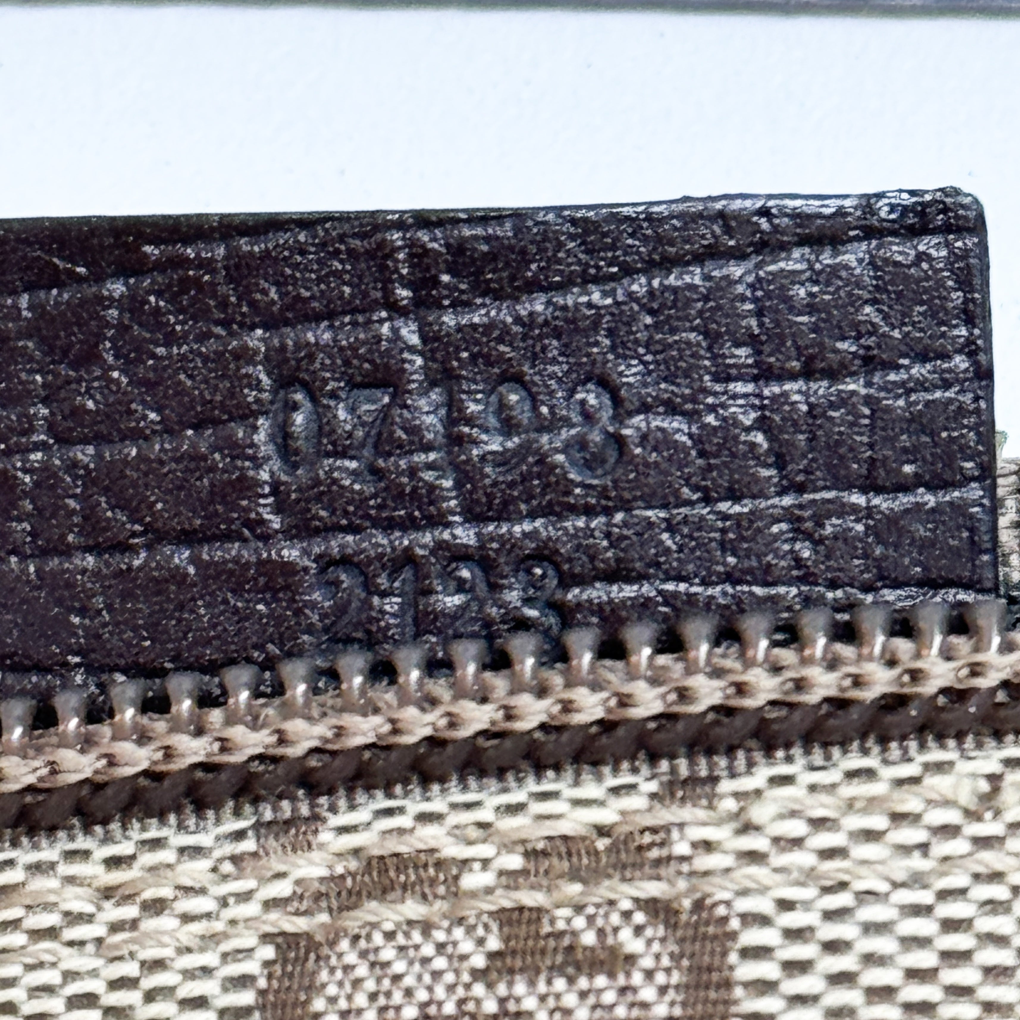 Boat GG Brown Canvas Pouch Shoulder Bag