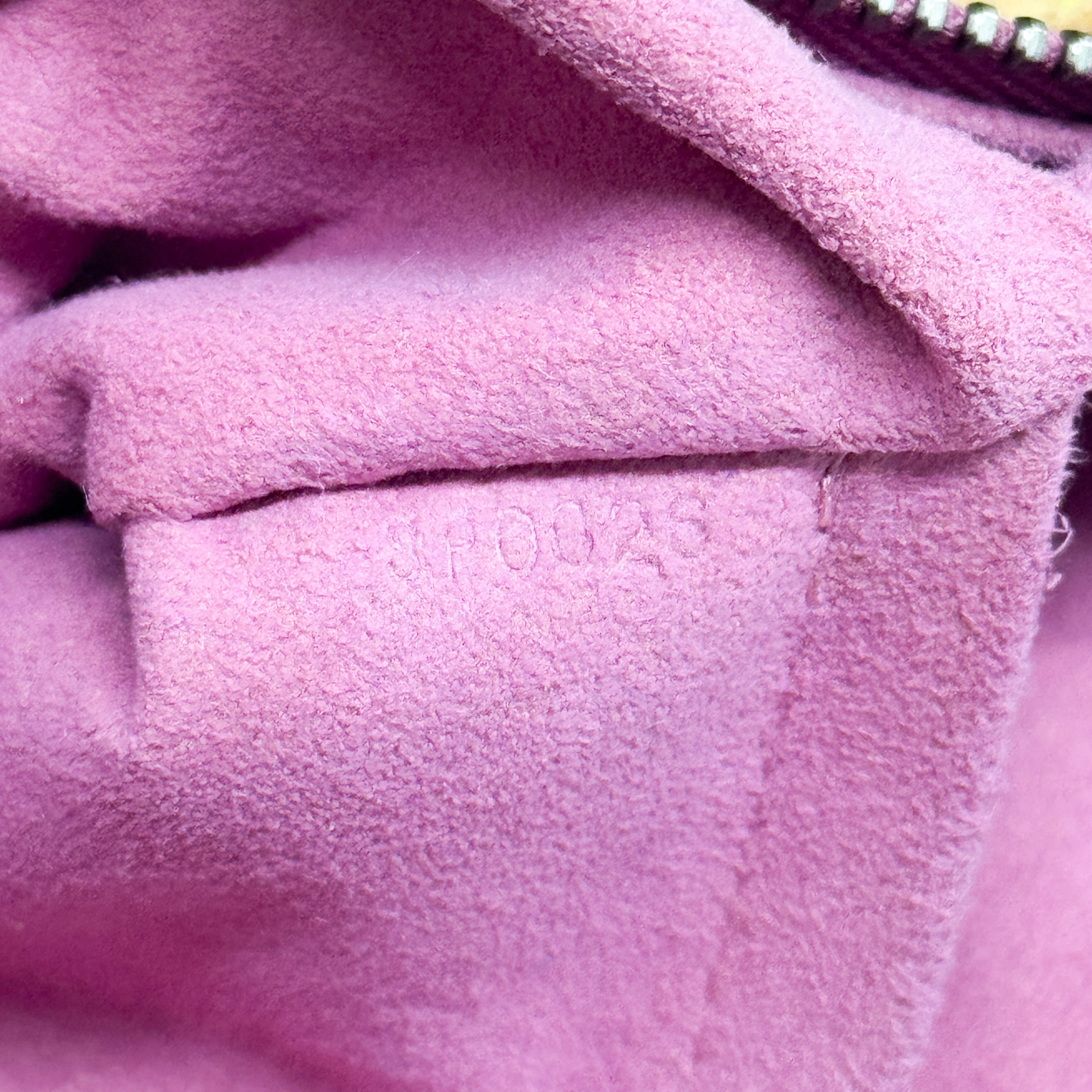 Neo Speedy Pink Baggy Monogram Denim Hand Bag