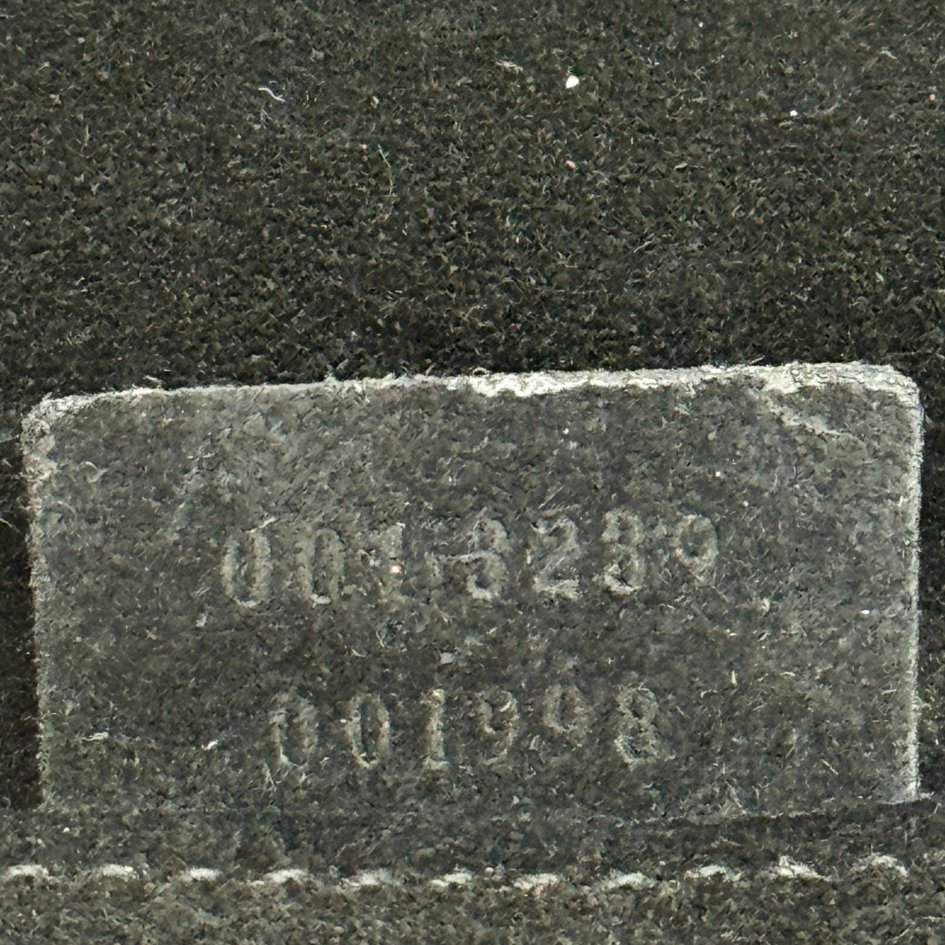 Bamboo Black Suede Shoulder Bag