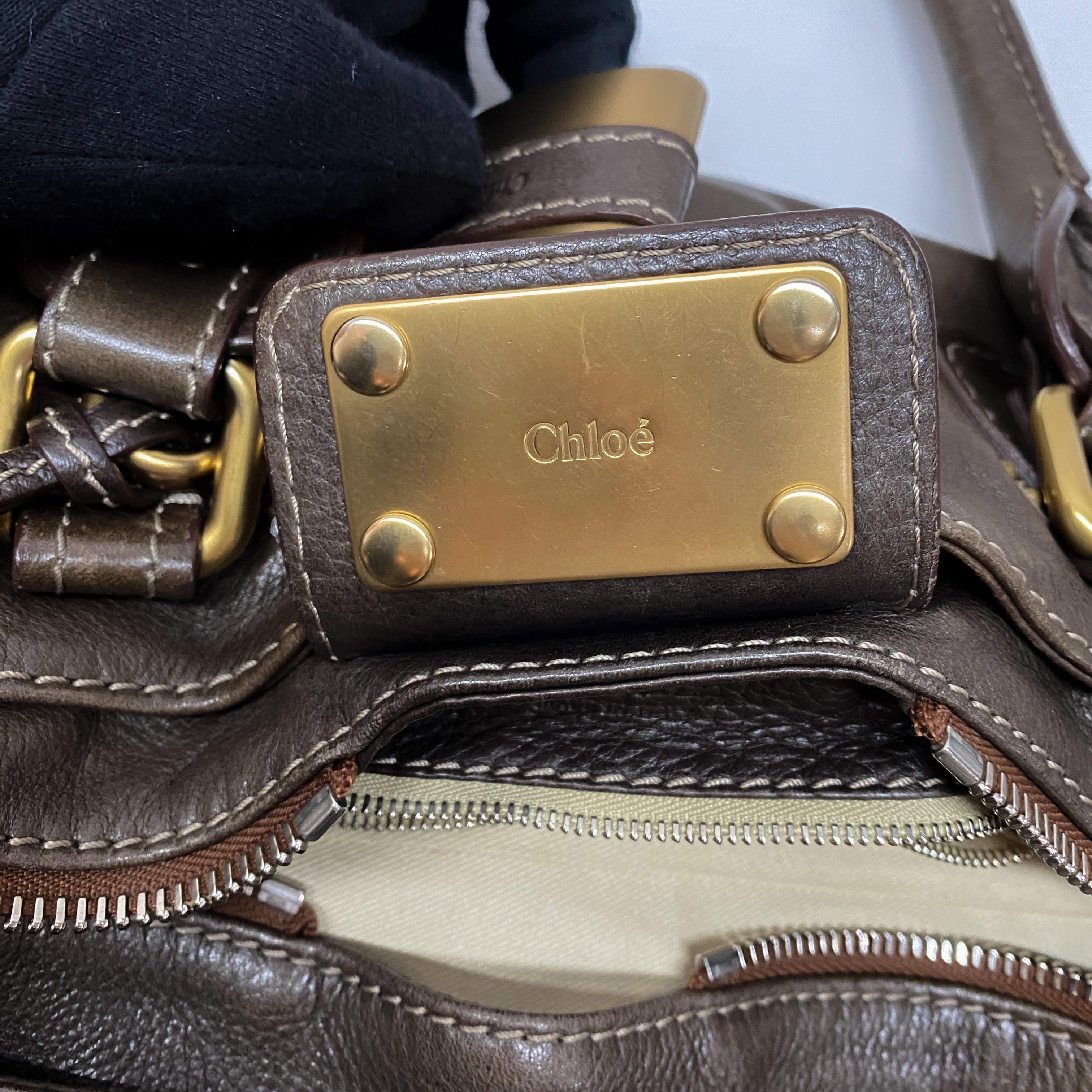 Paddington Brown Leather Two Way Bag