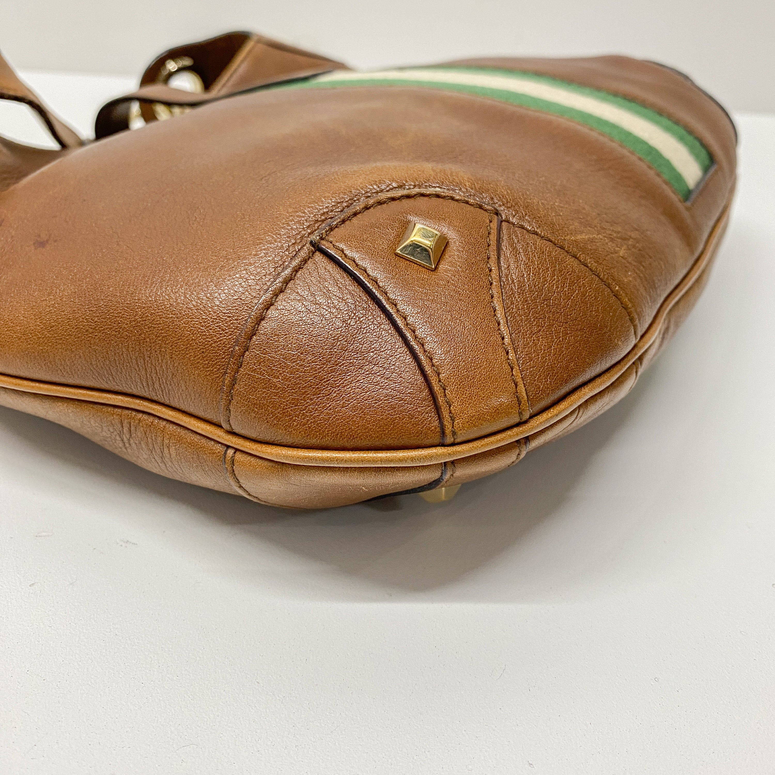 Jackie Brown Leather Shoulder Bag