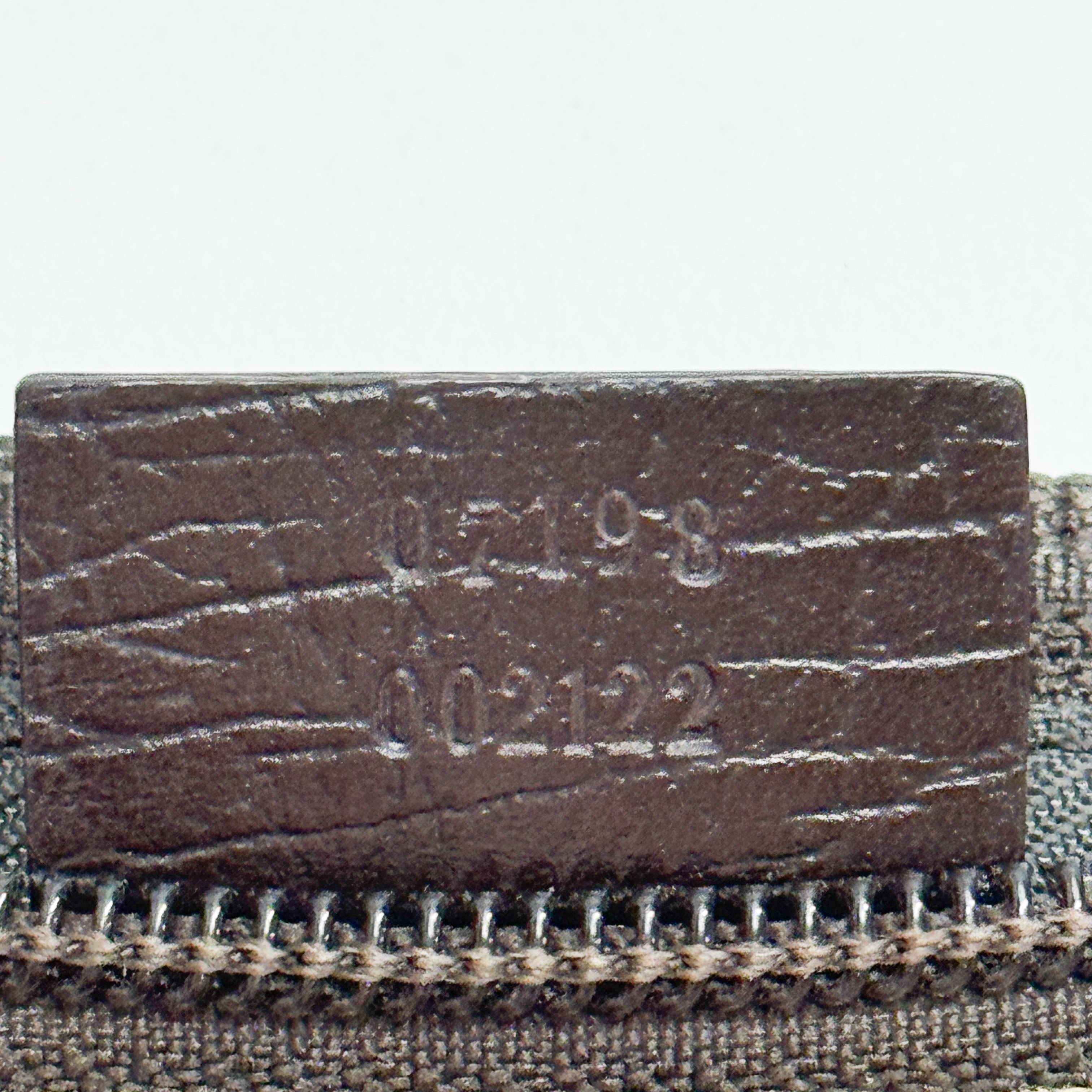 Boat GG Brown Canvas Pouch