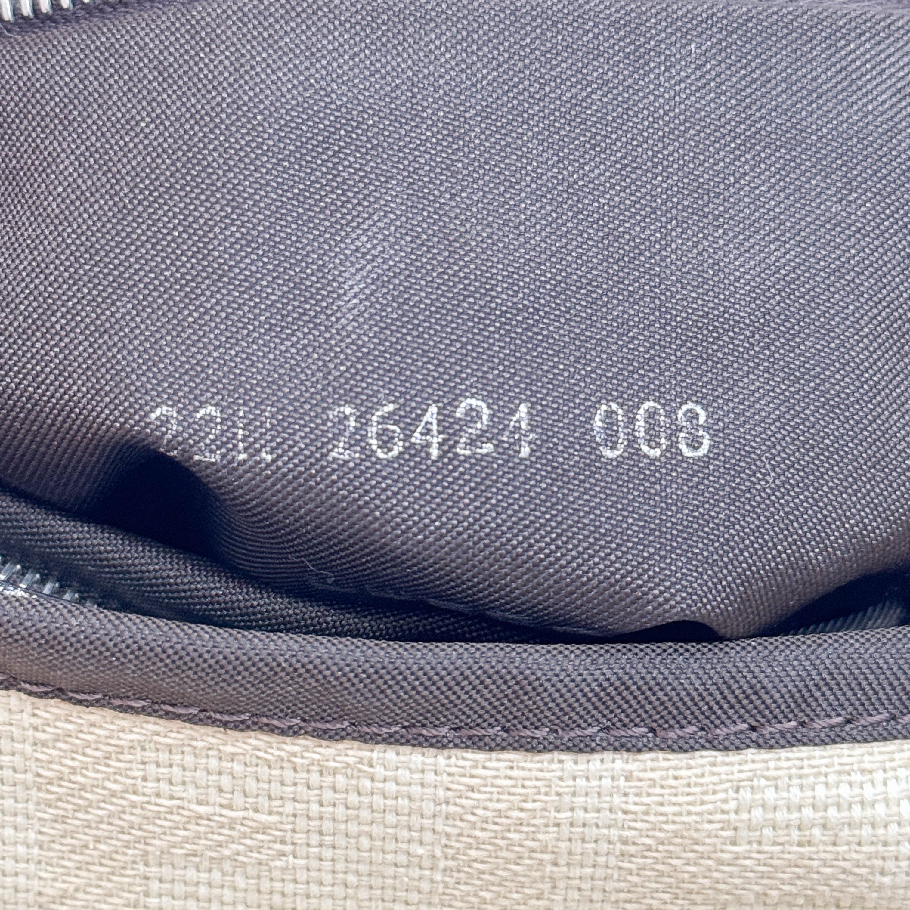 Baguette Zucca Beige Shoulder Bag