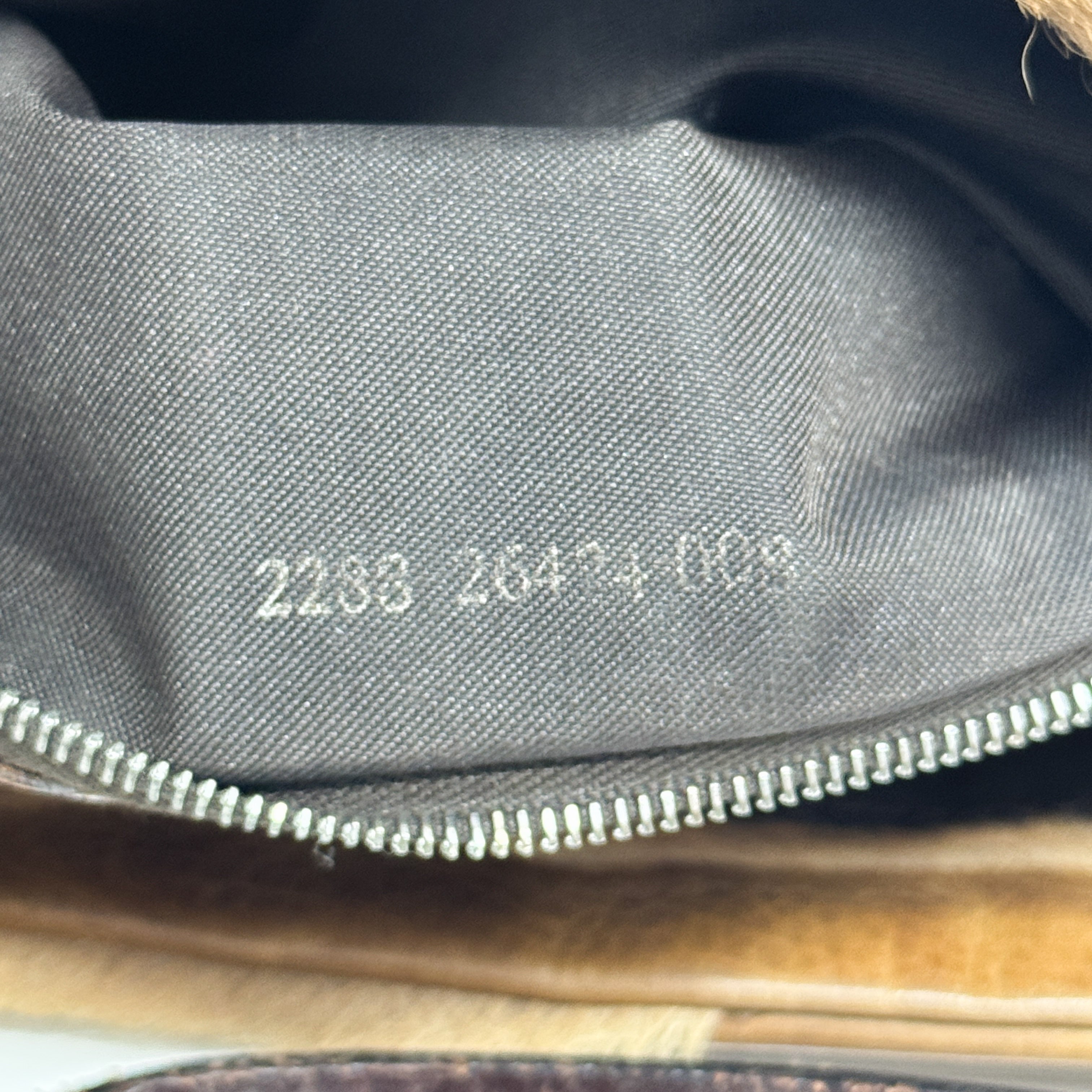 Baguette Brown Leather & Pony Hair Shoulder Bag