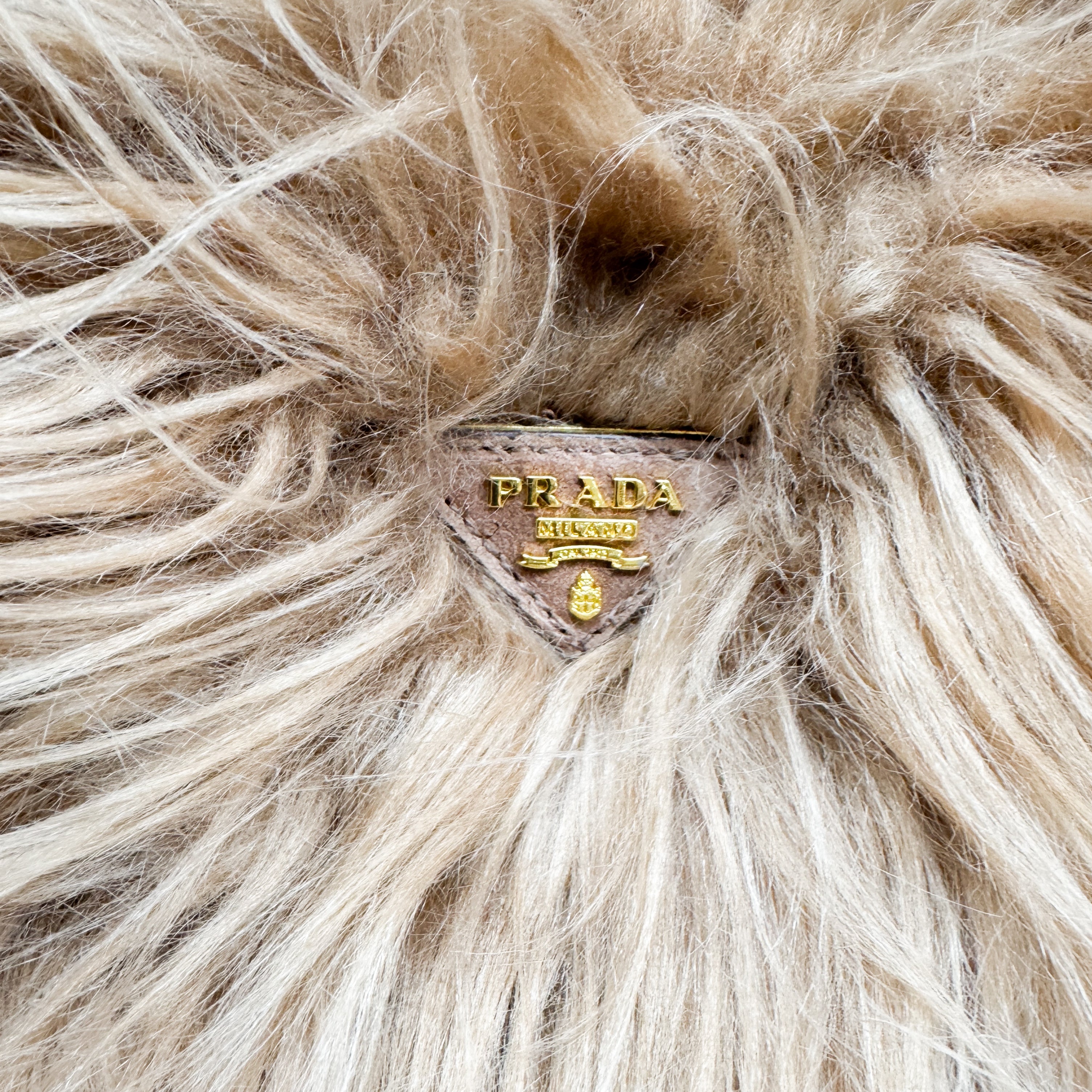 Kidassia Brown Eco Faux Fur Tote Bag